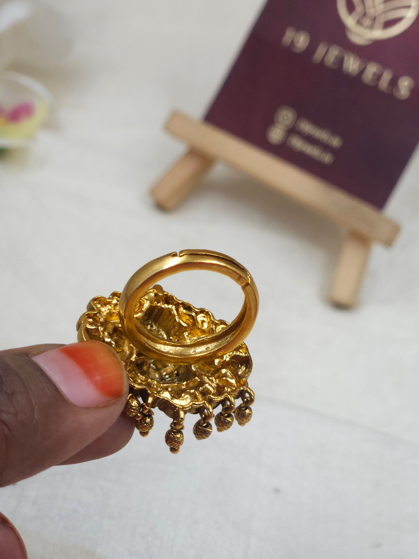 Temple finer ring Fg033-J3