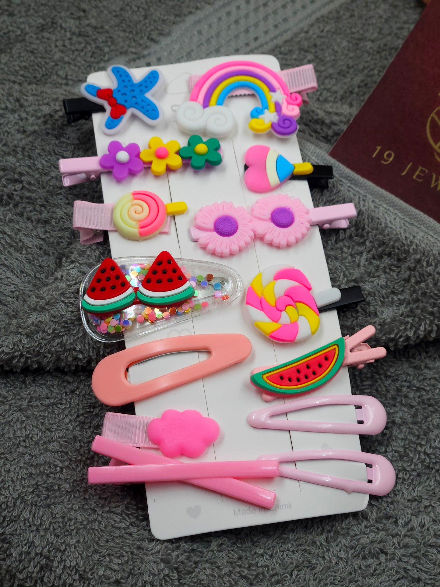 Tic tac clips Fa021 set of 14 pcs