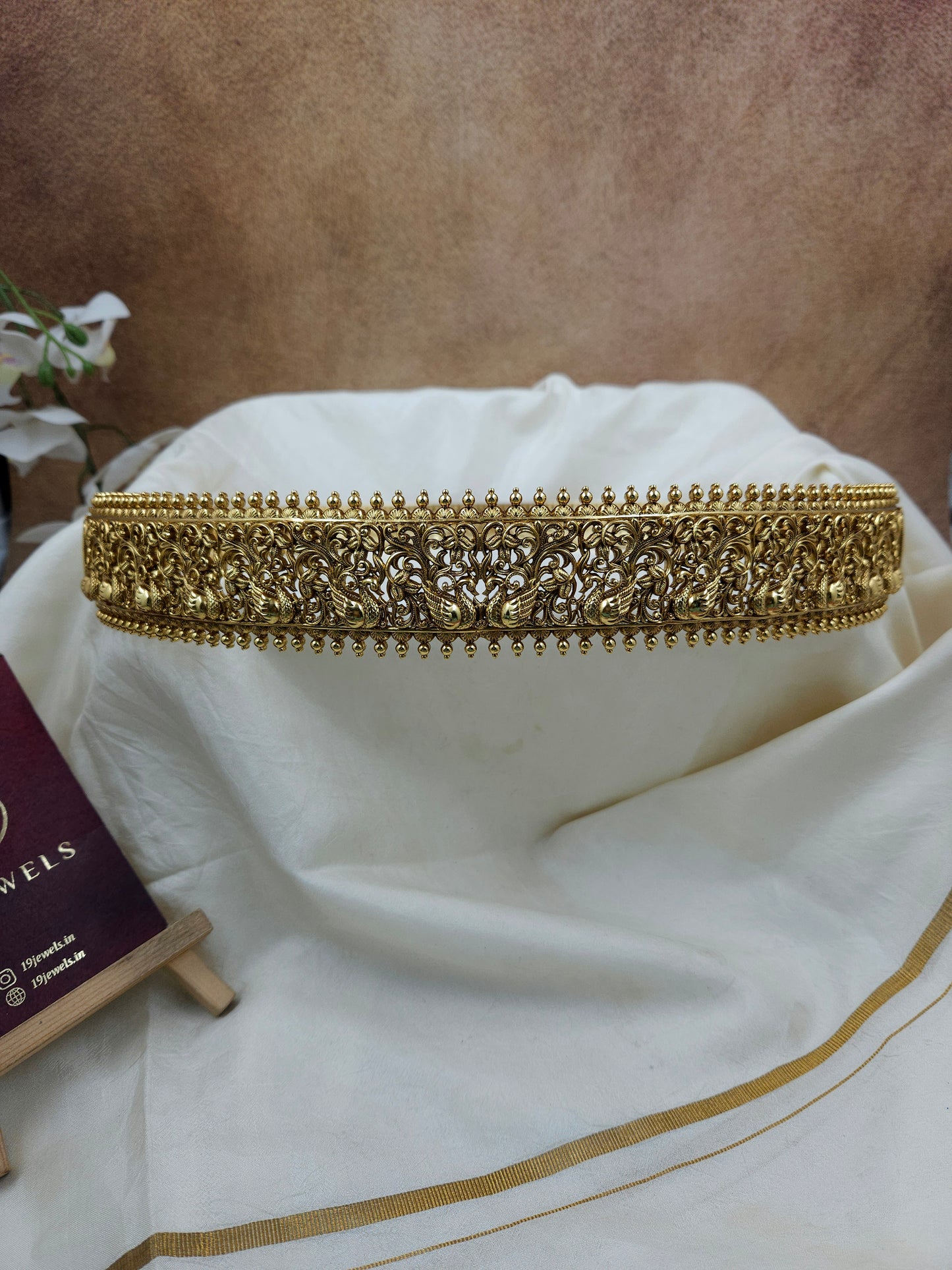 Premium elegant style Hip belt Hb374