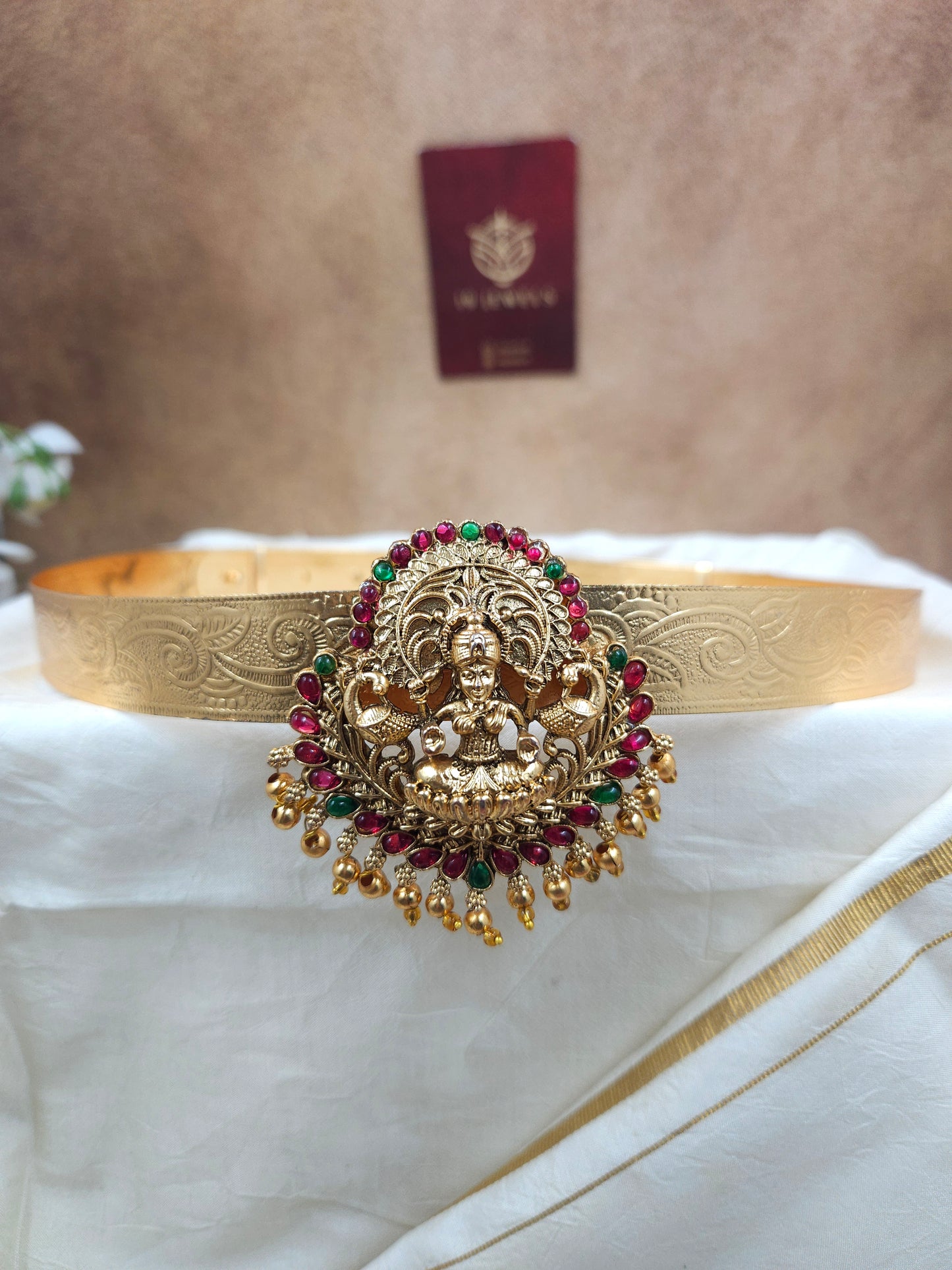 Lakshmi pendant hip belt Hb335-H5