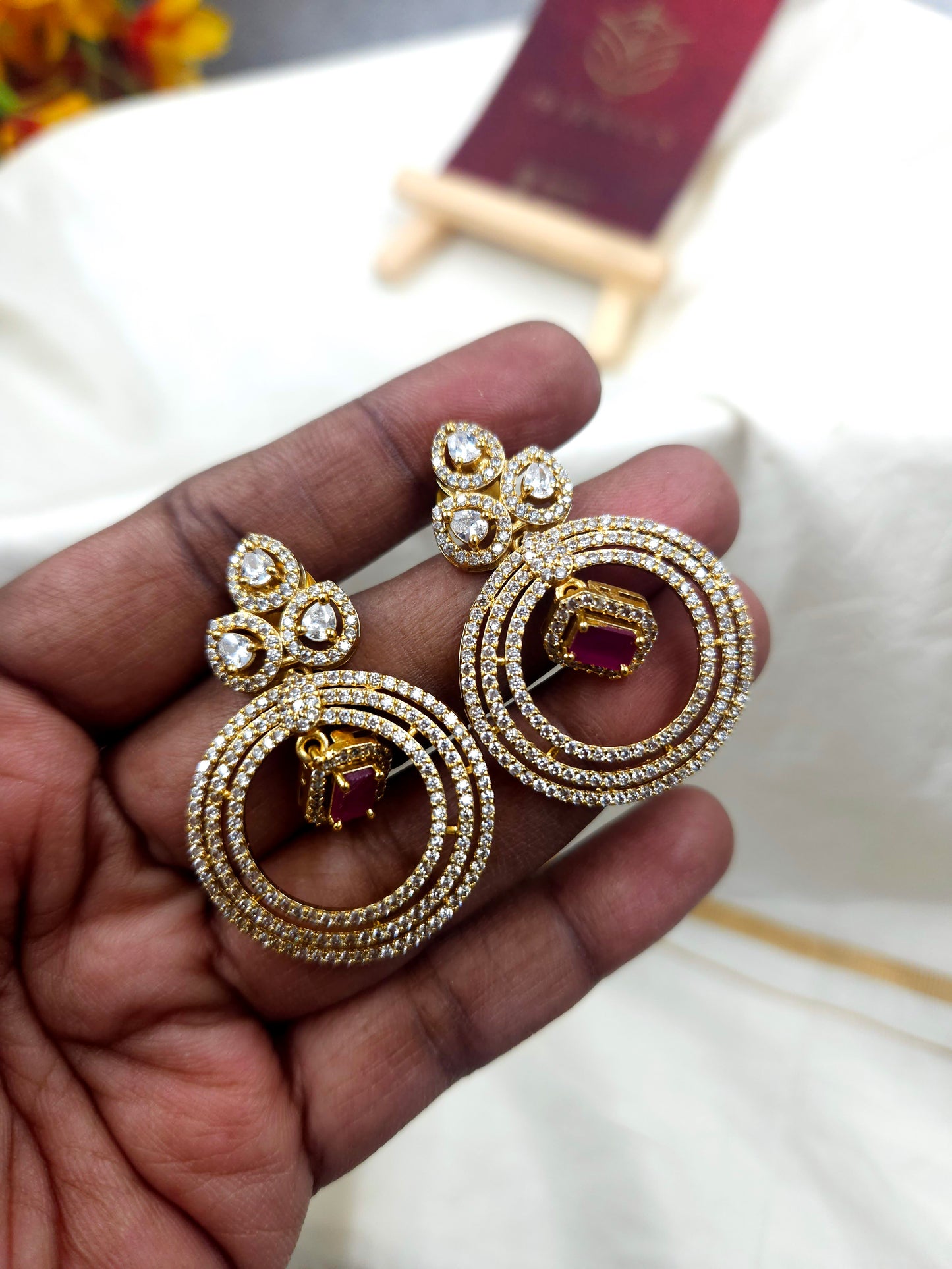 Ad loop ring earing Jm159
