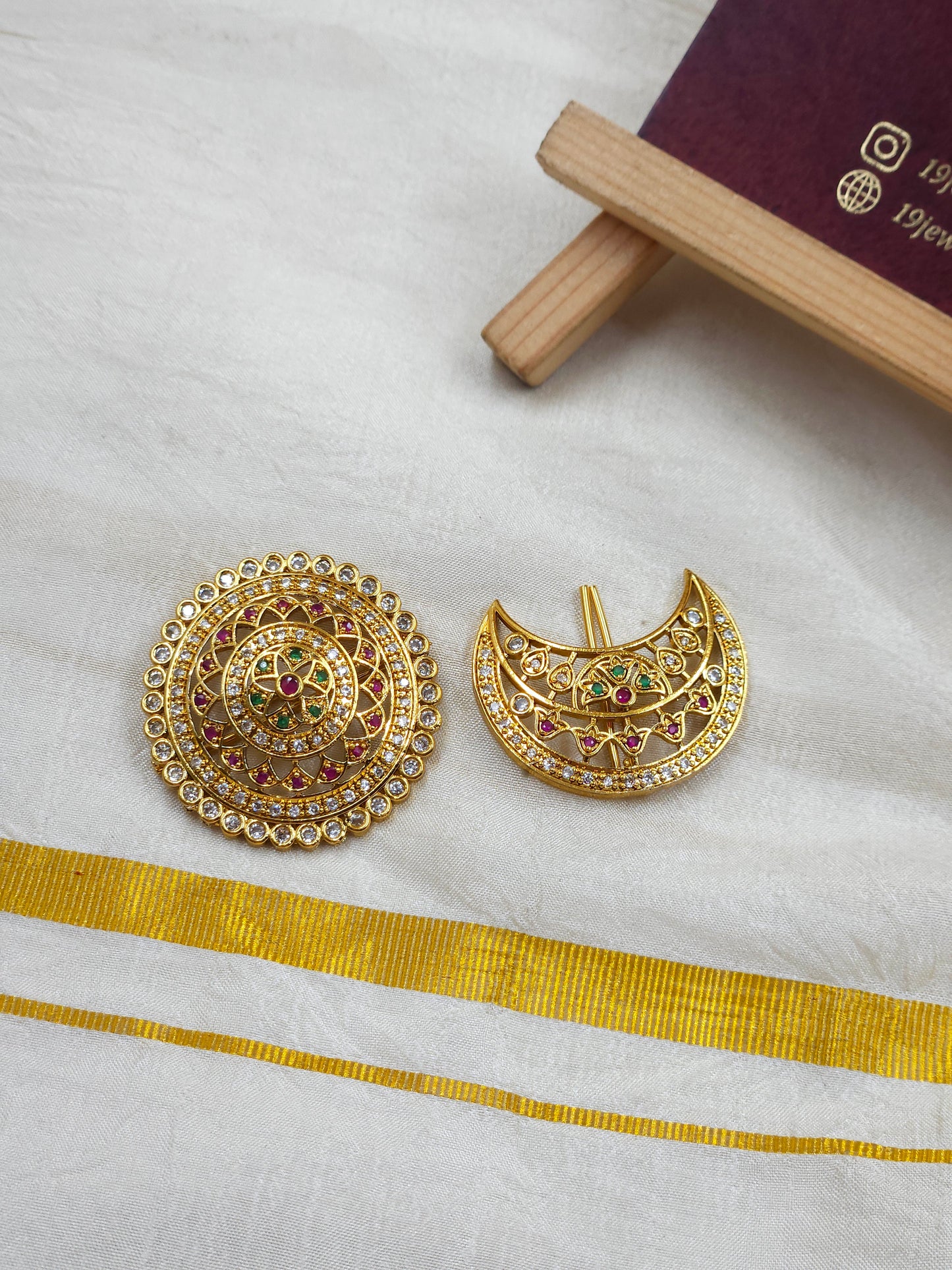 Sun moon Hair choti Hr317