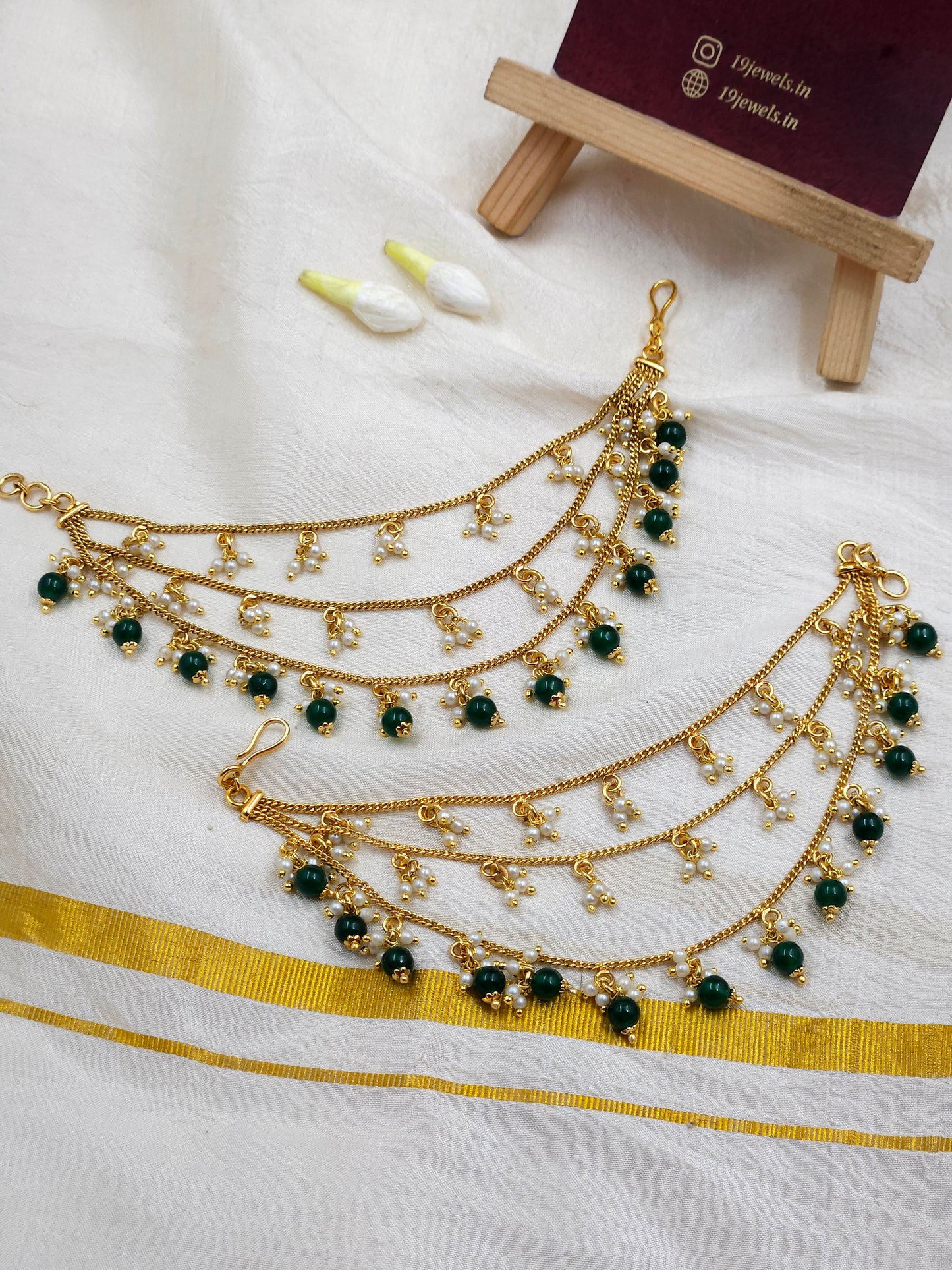 Antique Ear chain Ea102