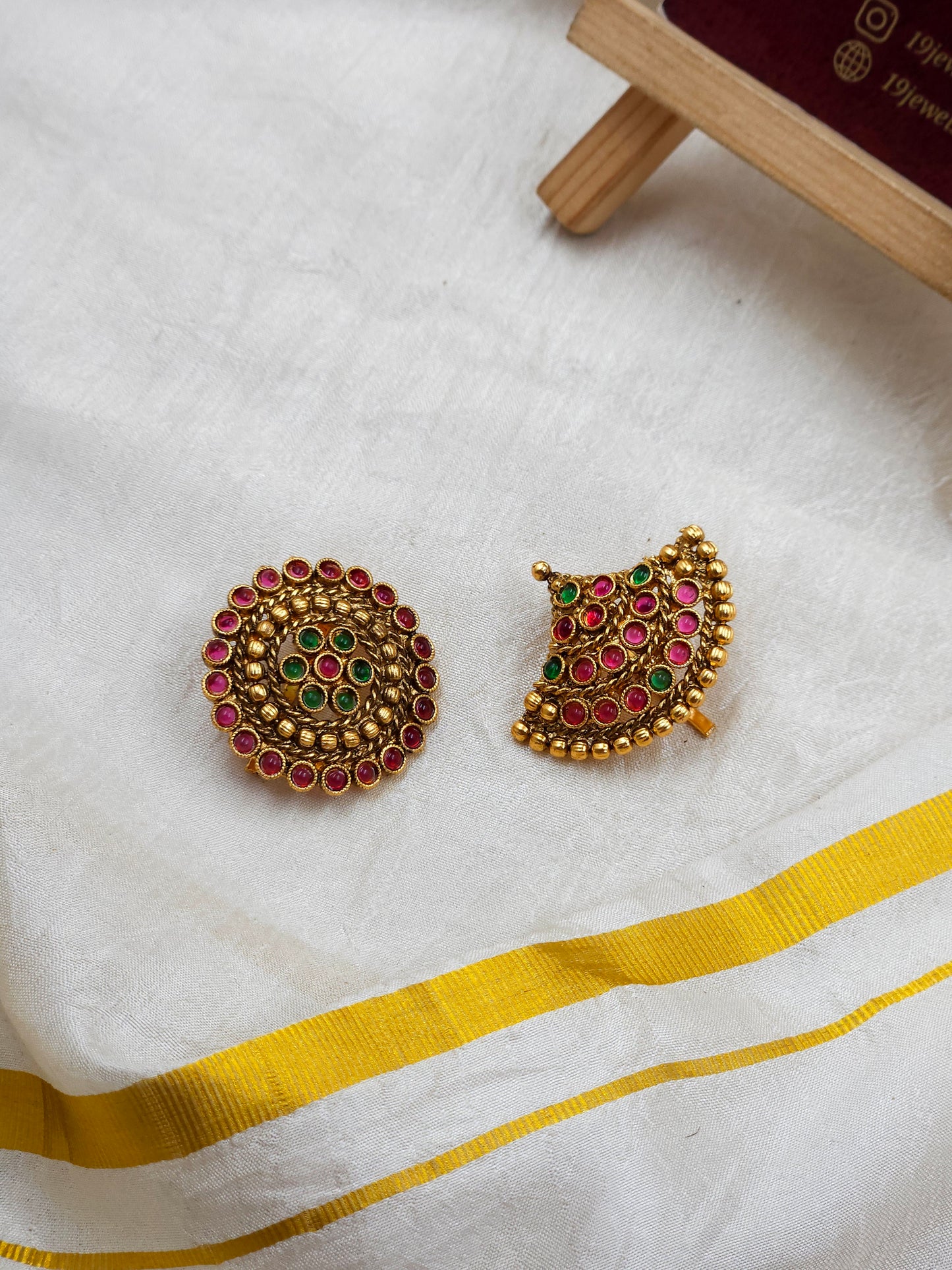 Sun moon Hair choti Hr313