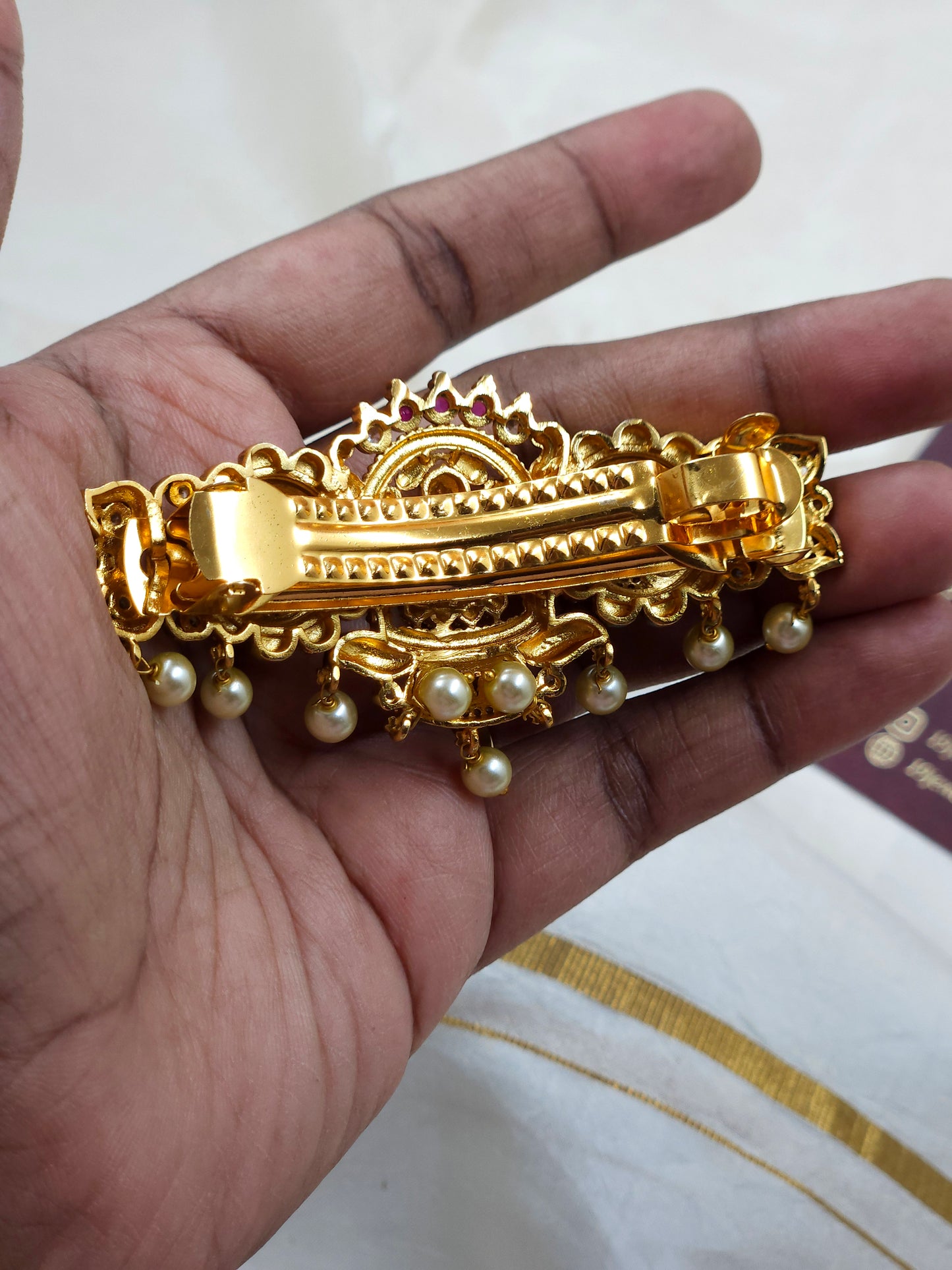 Antique Hair clip Hr470