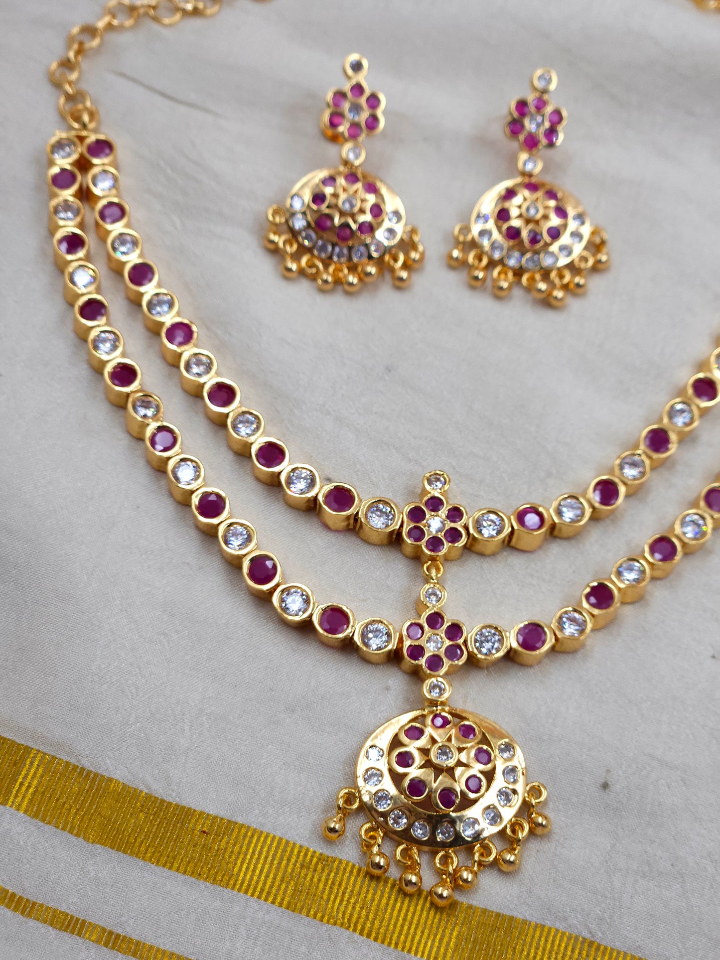 2 step Adigai necklace N1416