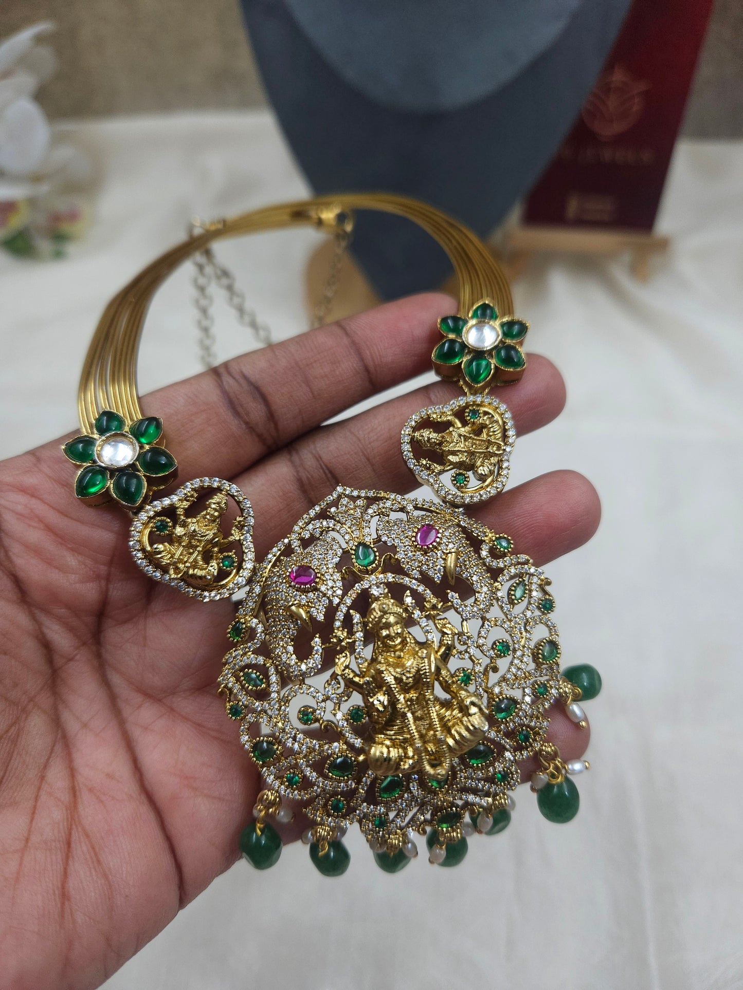 Antique hasli necklace N1353-B3