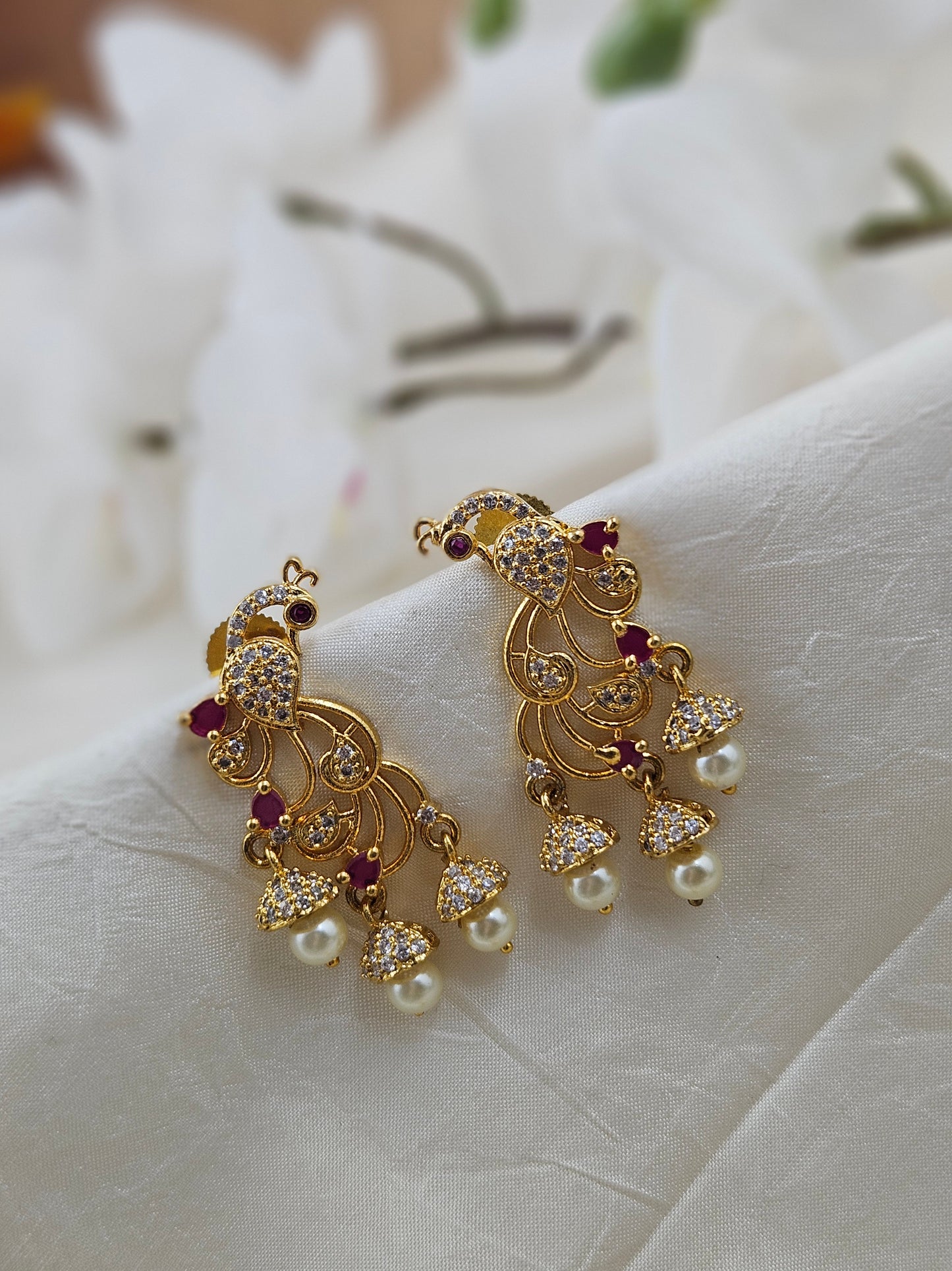 Peacock Earring Jm063