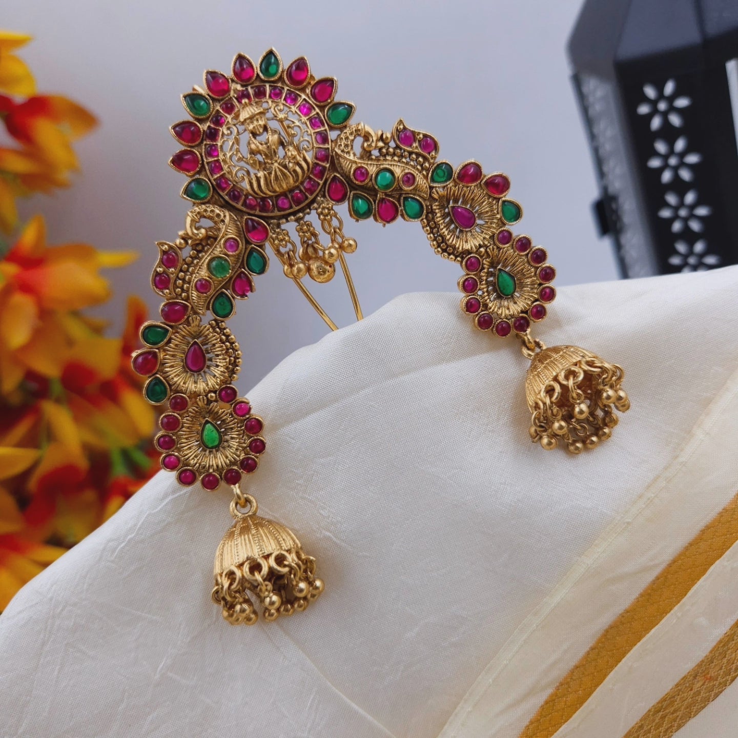 Hair bun brooch Hr070