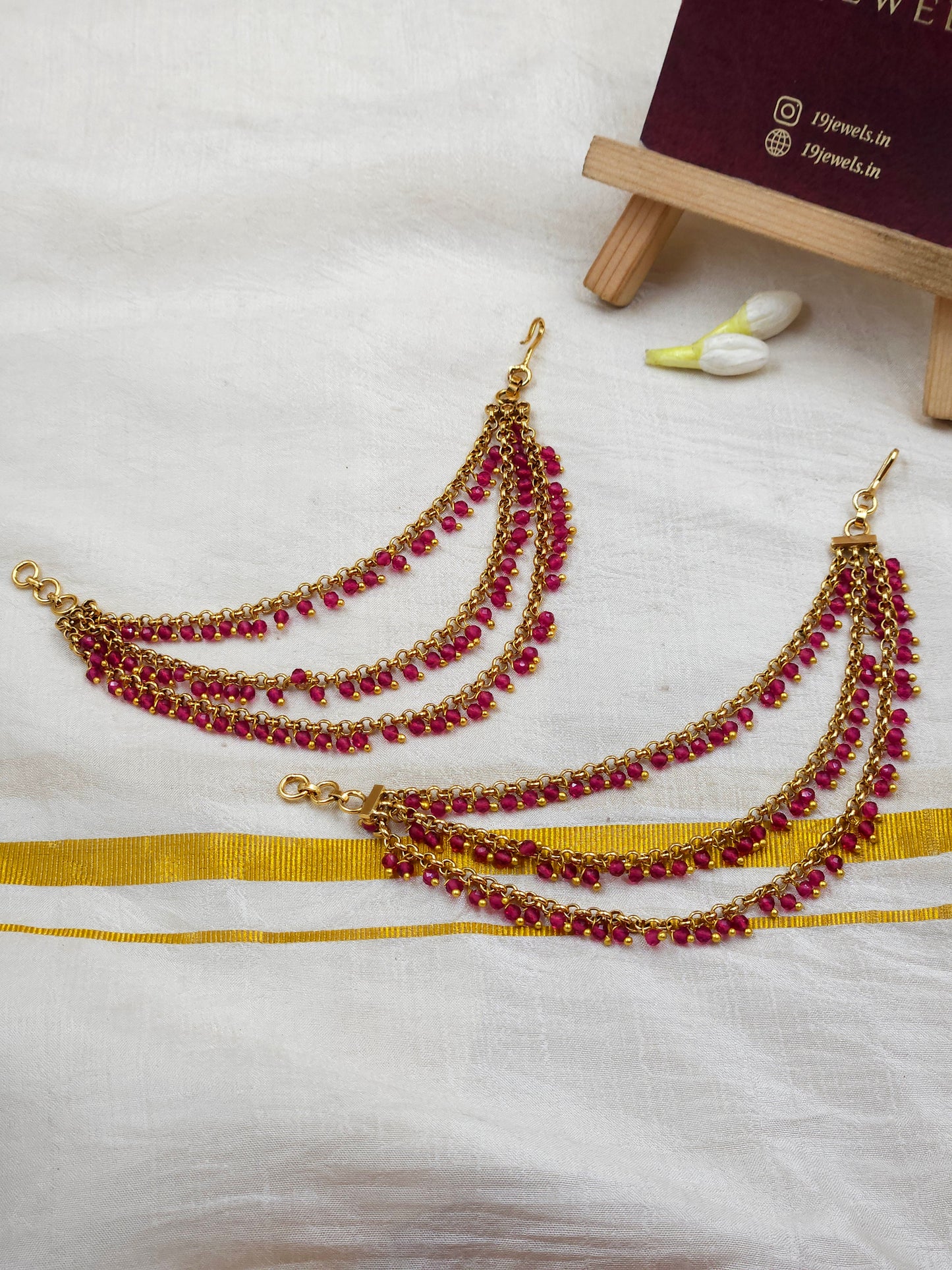 Antique Ear chain Ea112