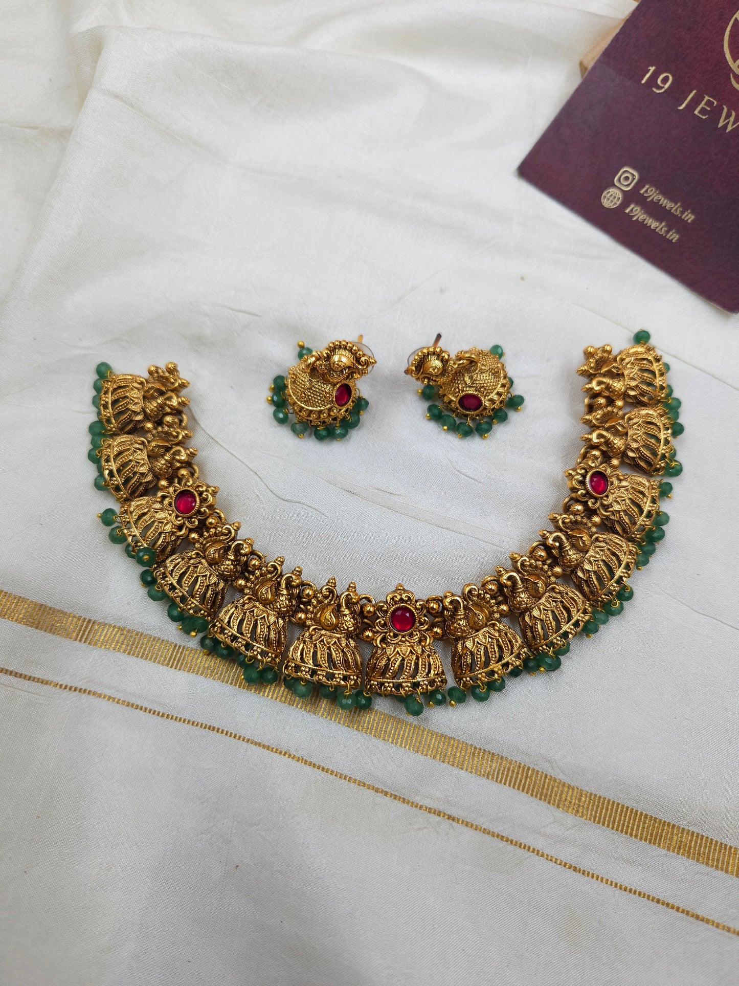 Jumka style Necklace N1554