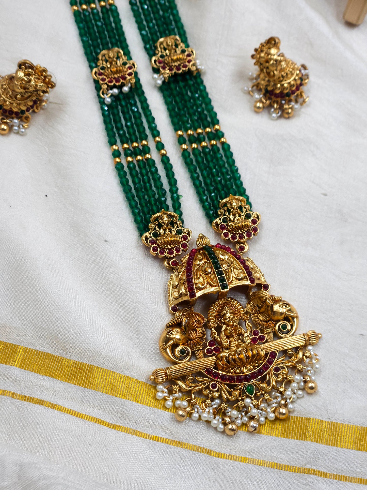 Green crystal Long haram N1414