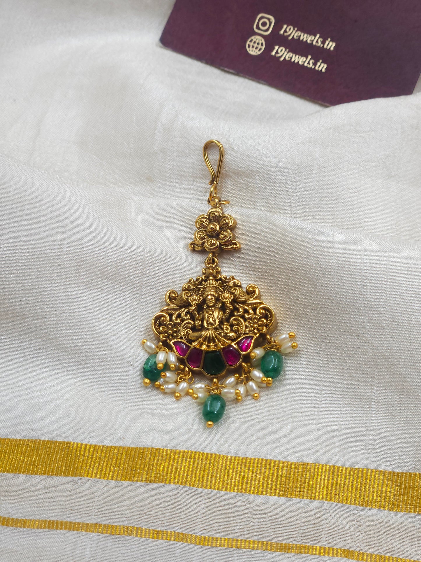 Jadau antique Mangtika T305-F18
