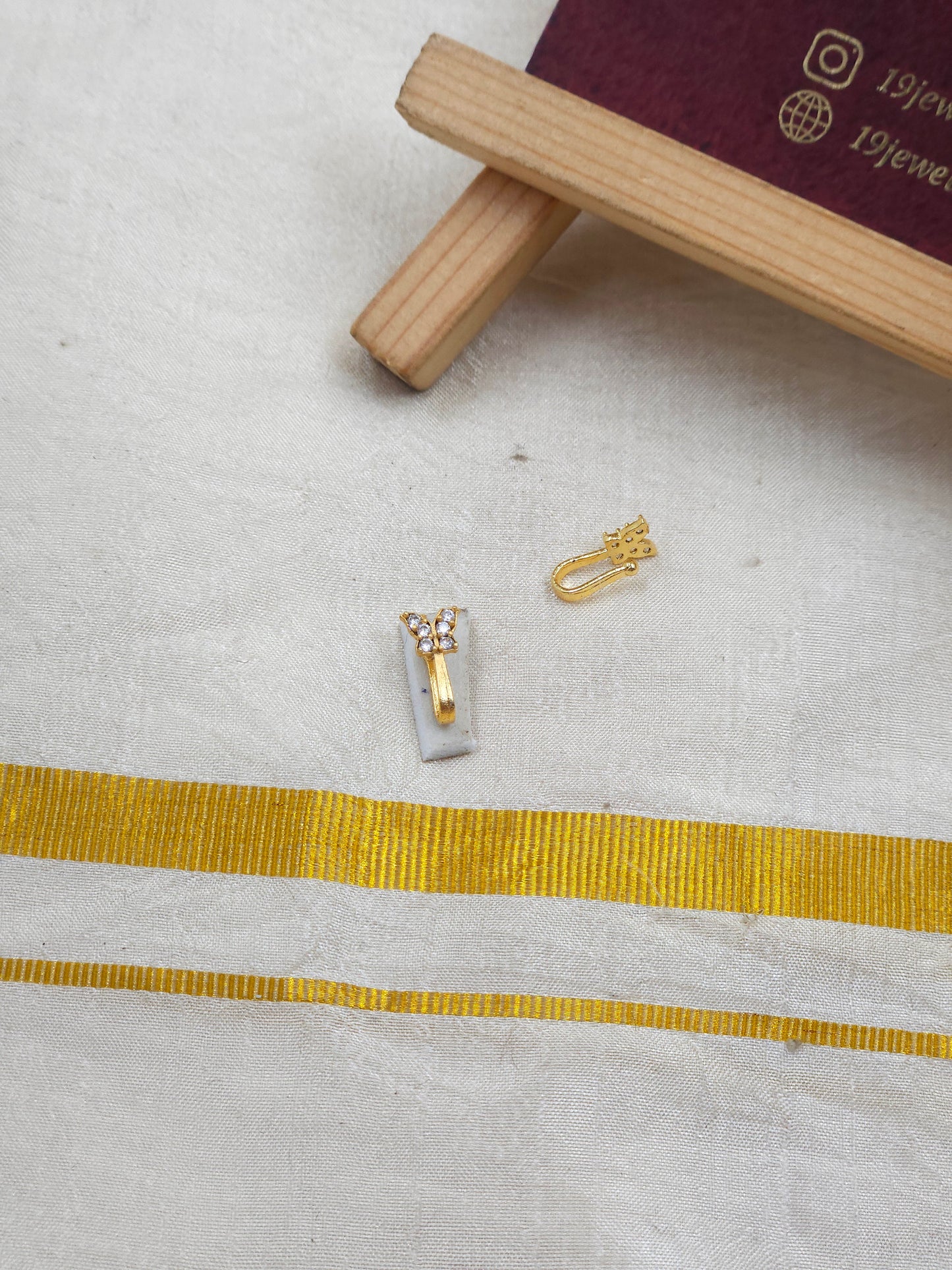 Butterfly Press Nose pin 346-J4