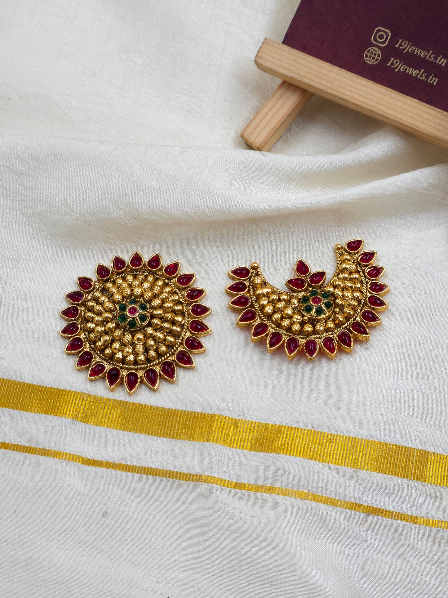 Sun moon Hair choti Hr282