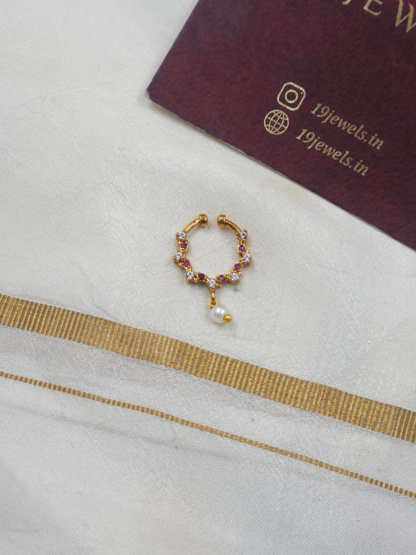 Nose pin / septum ring 539