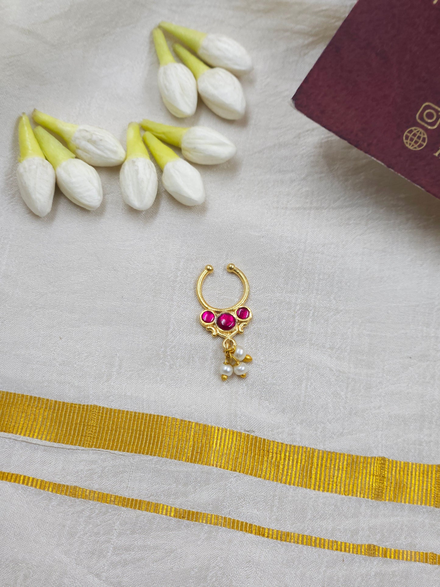 Jadau septum ring 497-J4