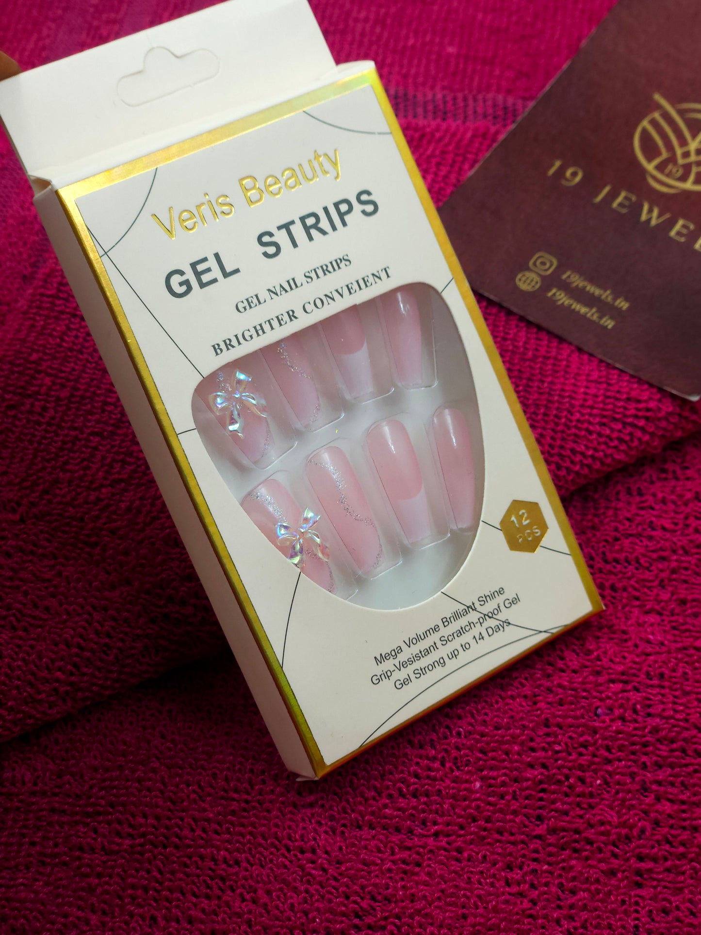 Gel nail strips Fa001