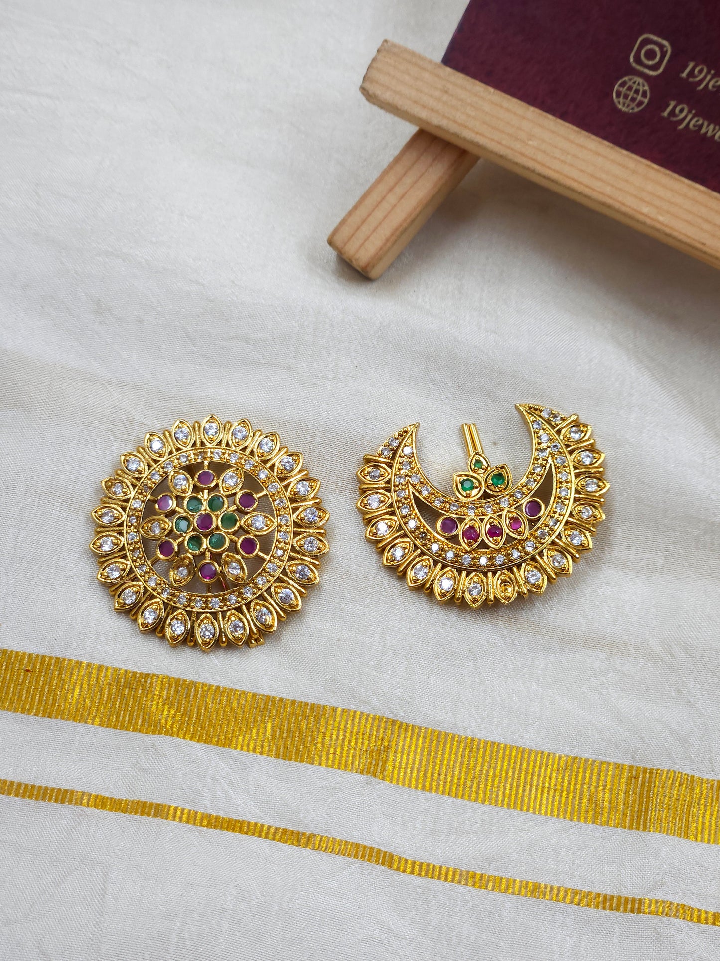 Sun moon Hair choti Hr319