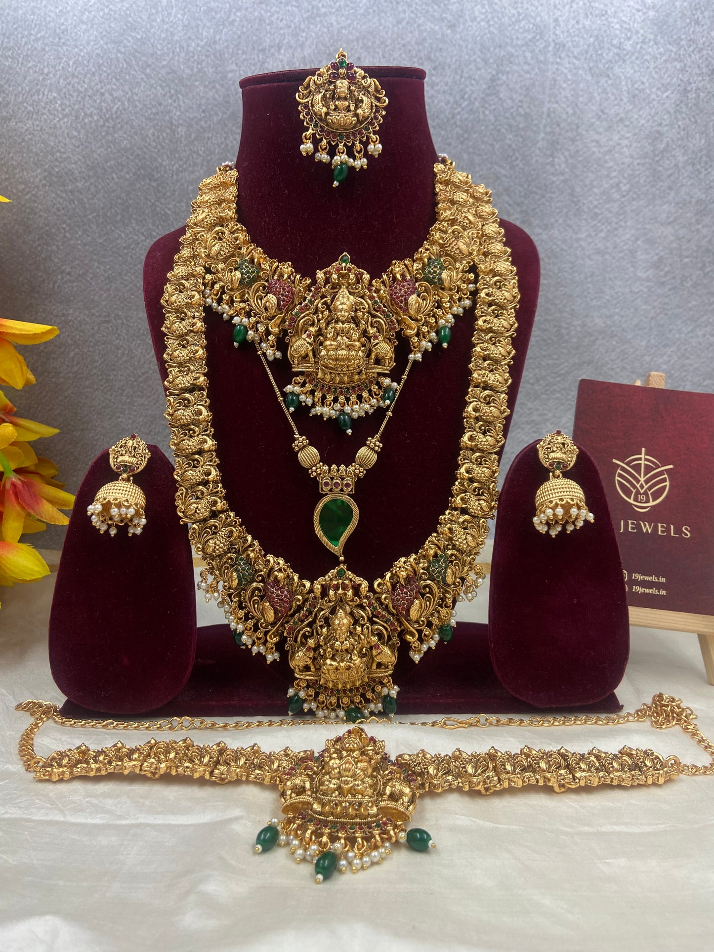 Semi bridal jewellery Sb422