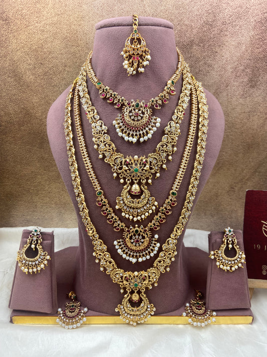 Semi bridal  jewellery Sb776-D14-G2