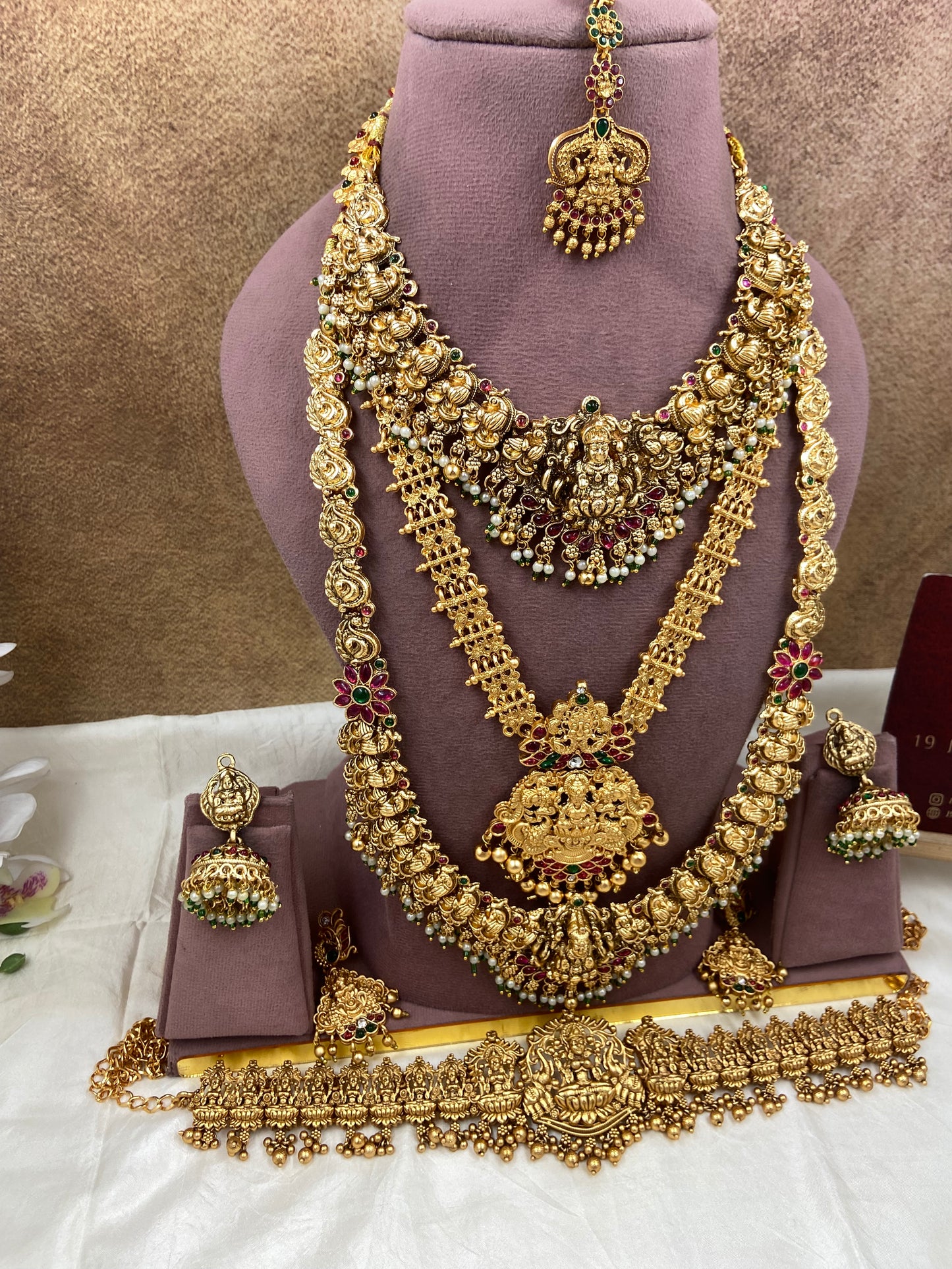 Semi bridal jewellery Sb766-D8–C5