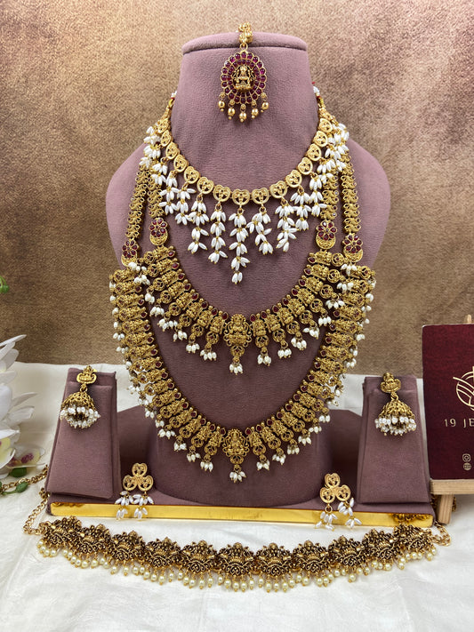 Semi bridal jewellery Sb752-G9-A5