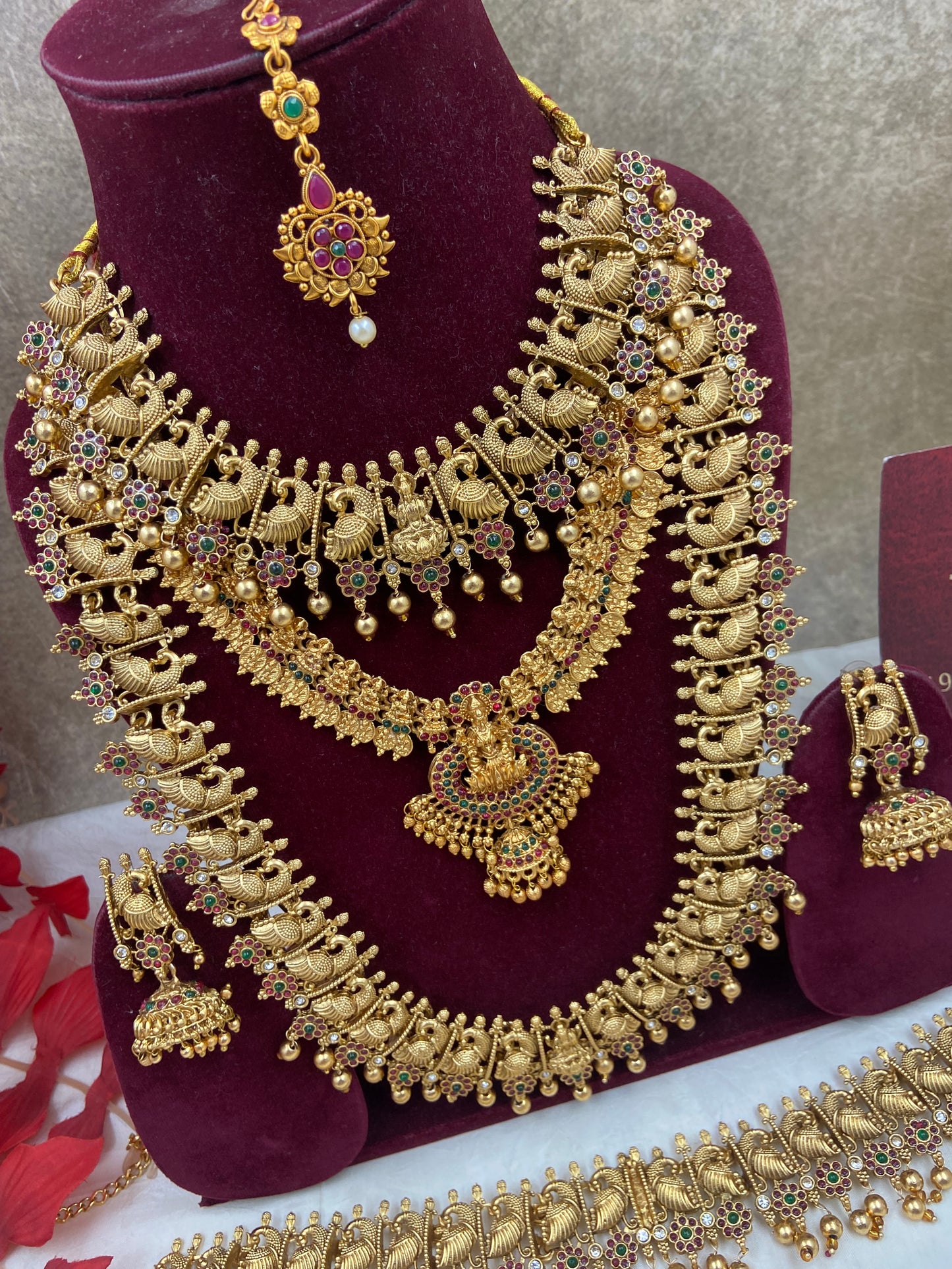 Semi bridal jewellery Sb859