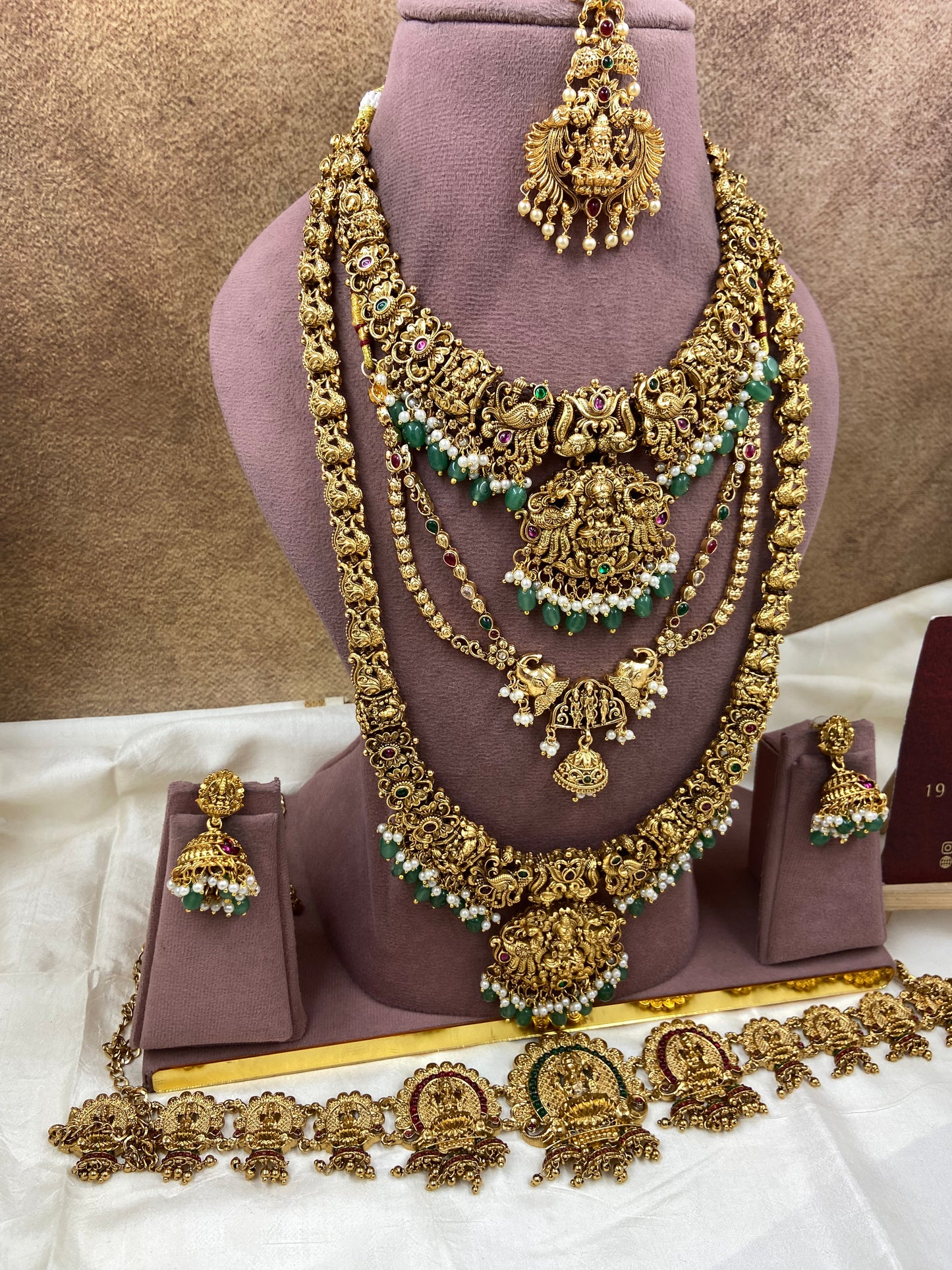 Semi bridal jewellery Sb739-D22-A2