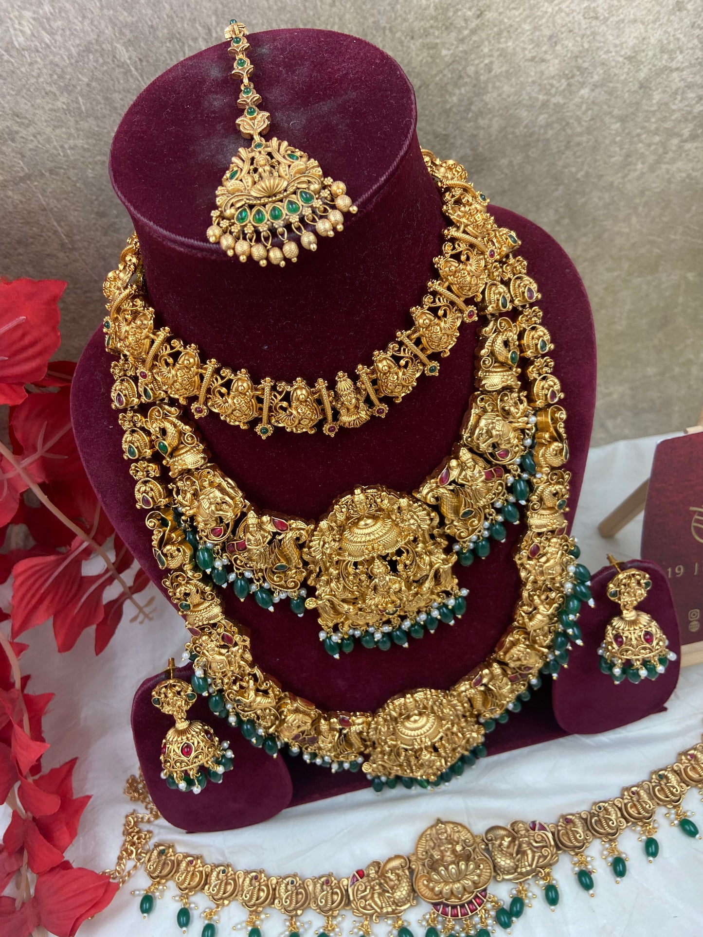 Nakshi semi bridal jewellery Sb522