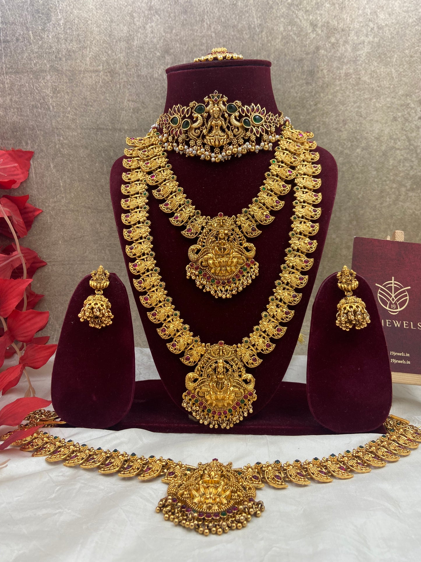 Semi bridal Jewellery Sb519
