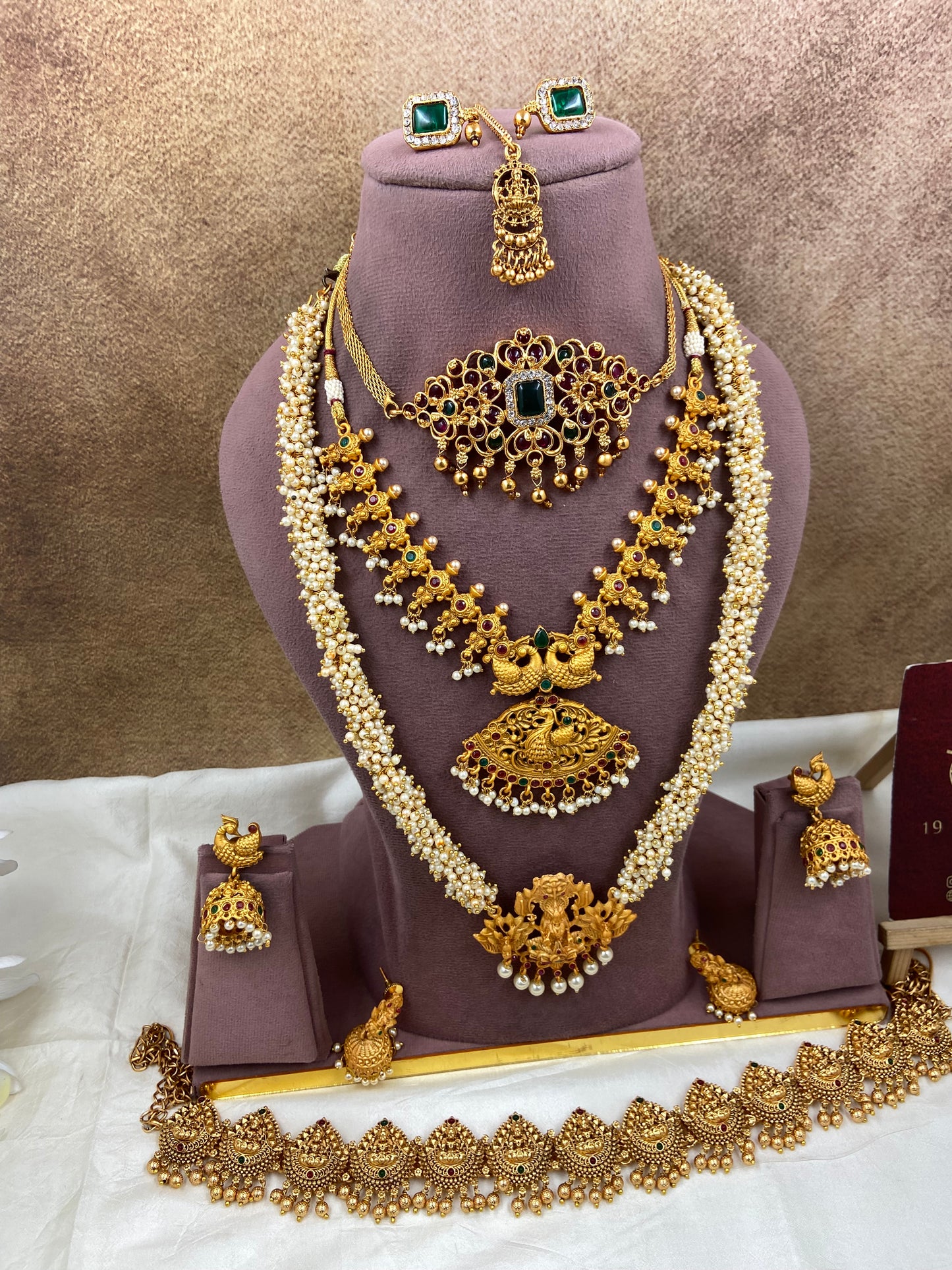 Semi bridal jewellery Sb790