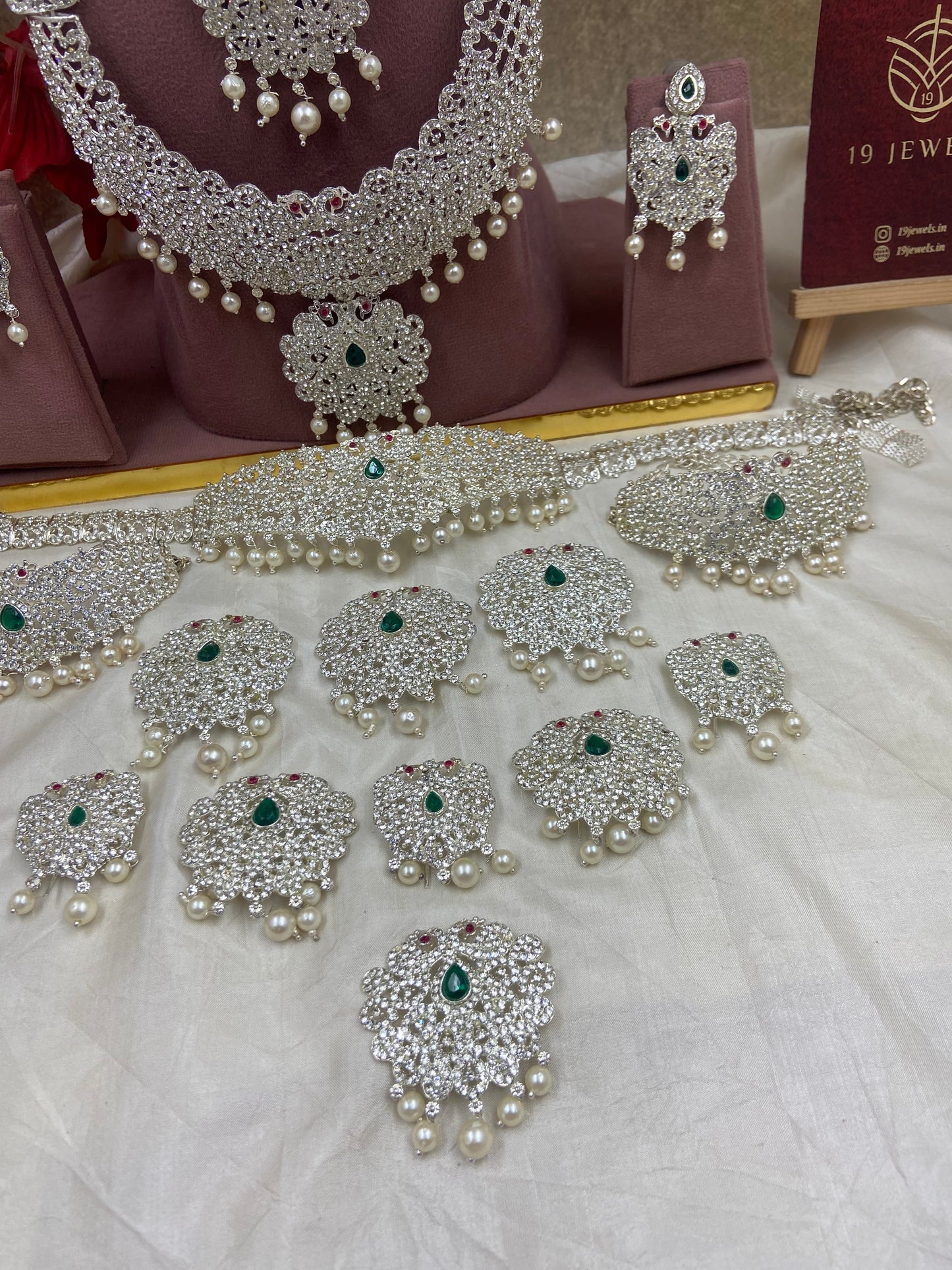 Stone full bridal jewellery Br082