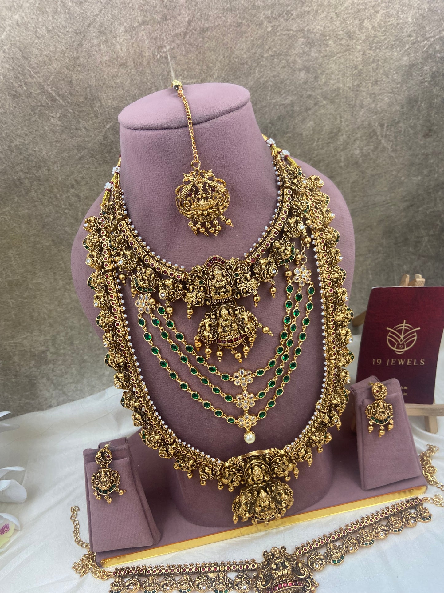 Semi bridal jewellery Sb656