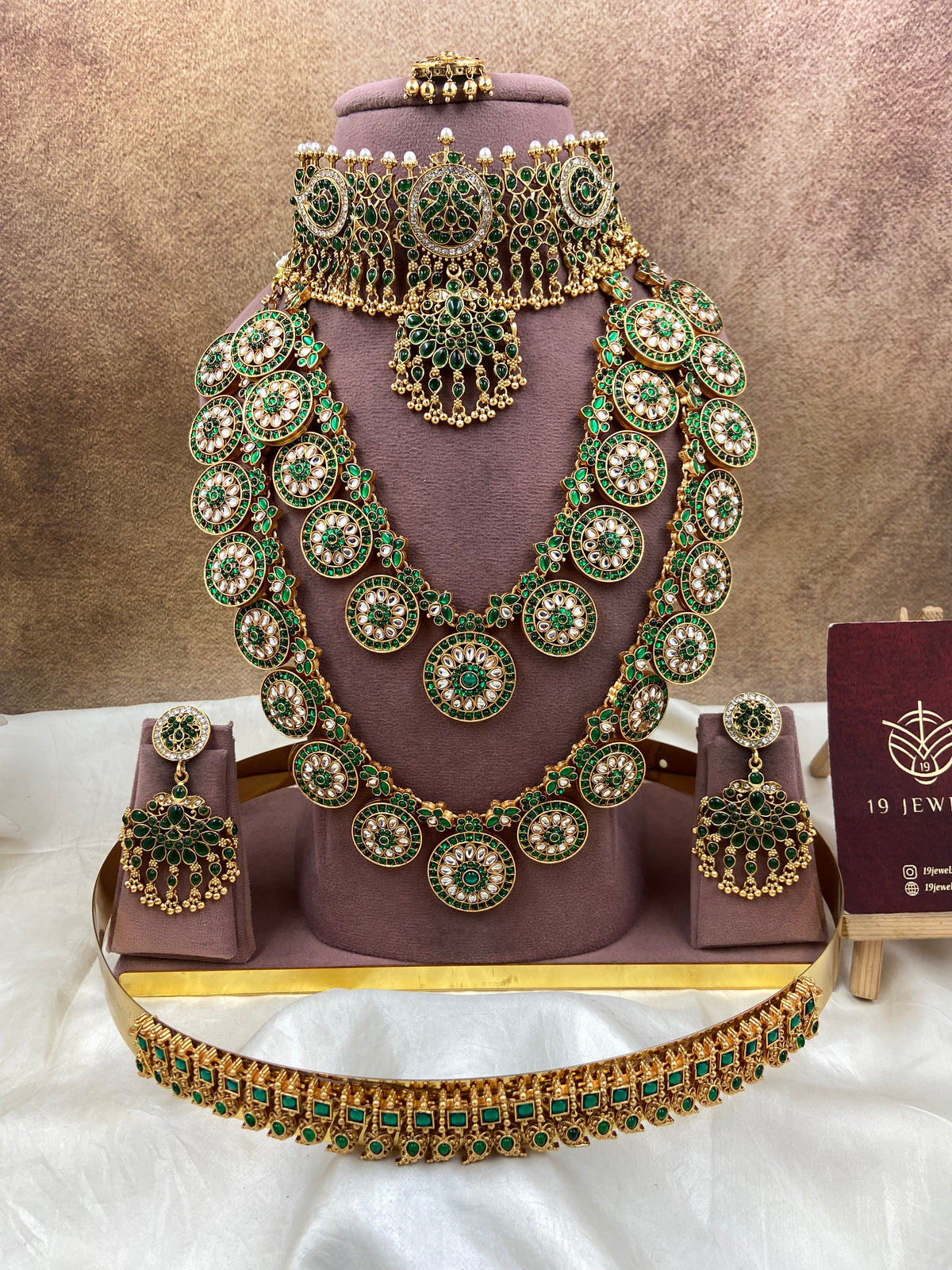 Semi bridal Jewellery Sb827