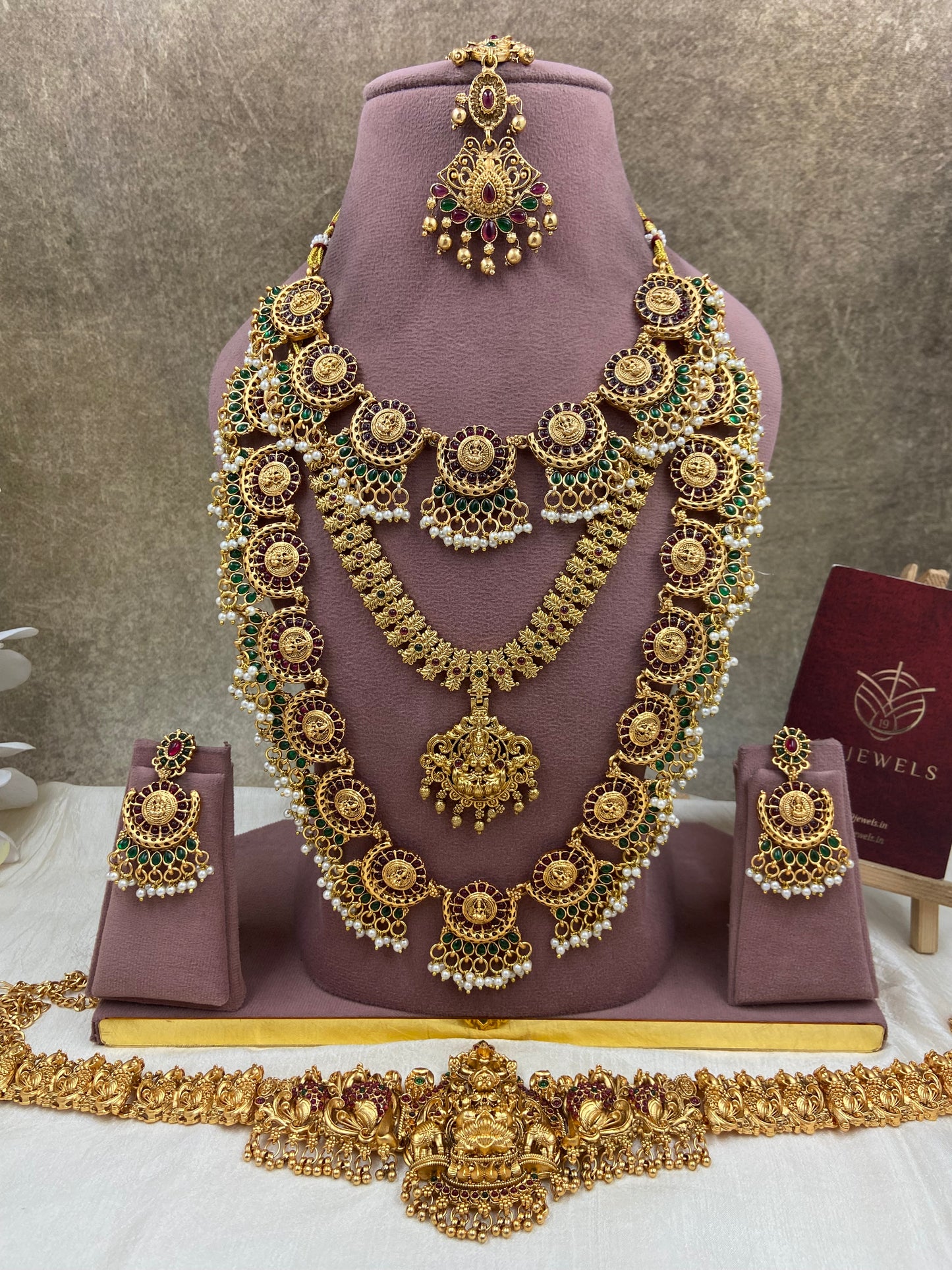 Semi bridal jewellery Sb637