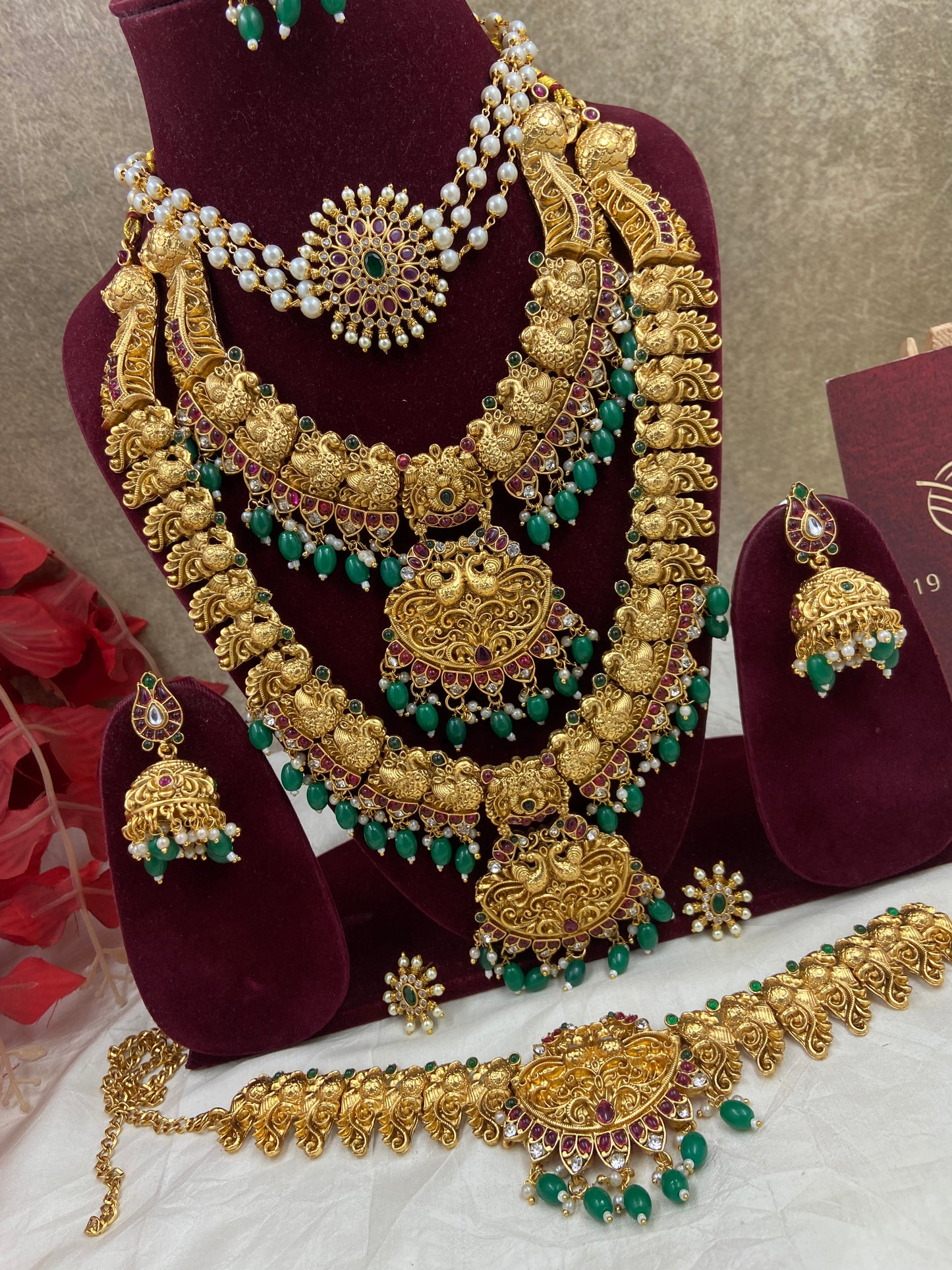 Non idol semi bridal jewellery Sb499