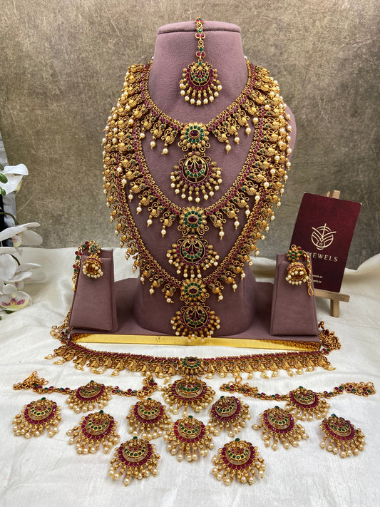 Non idol full bridal jewellery Br246