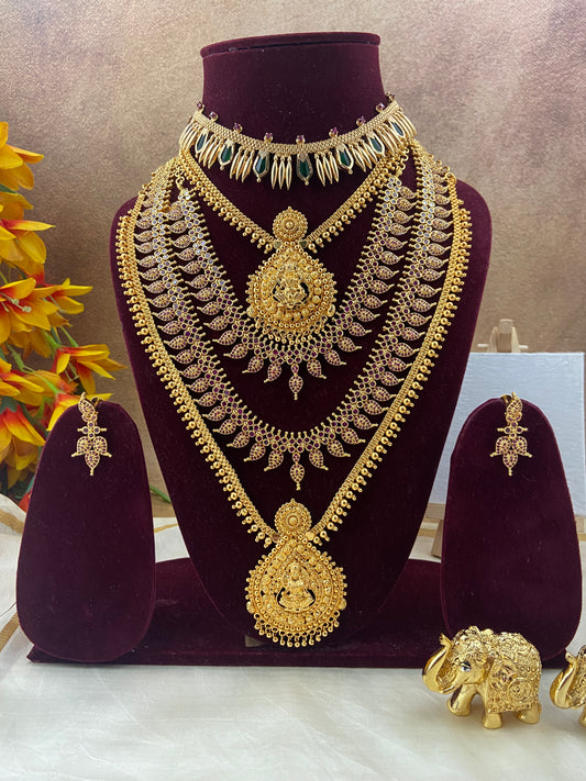 Kerala bridal jewellery Sb321