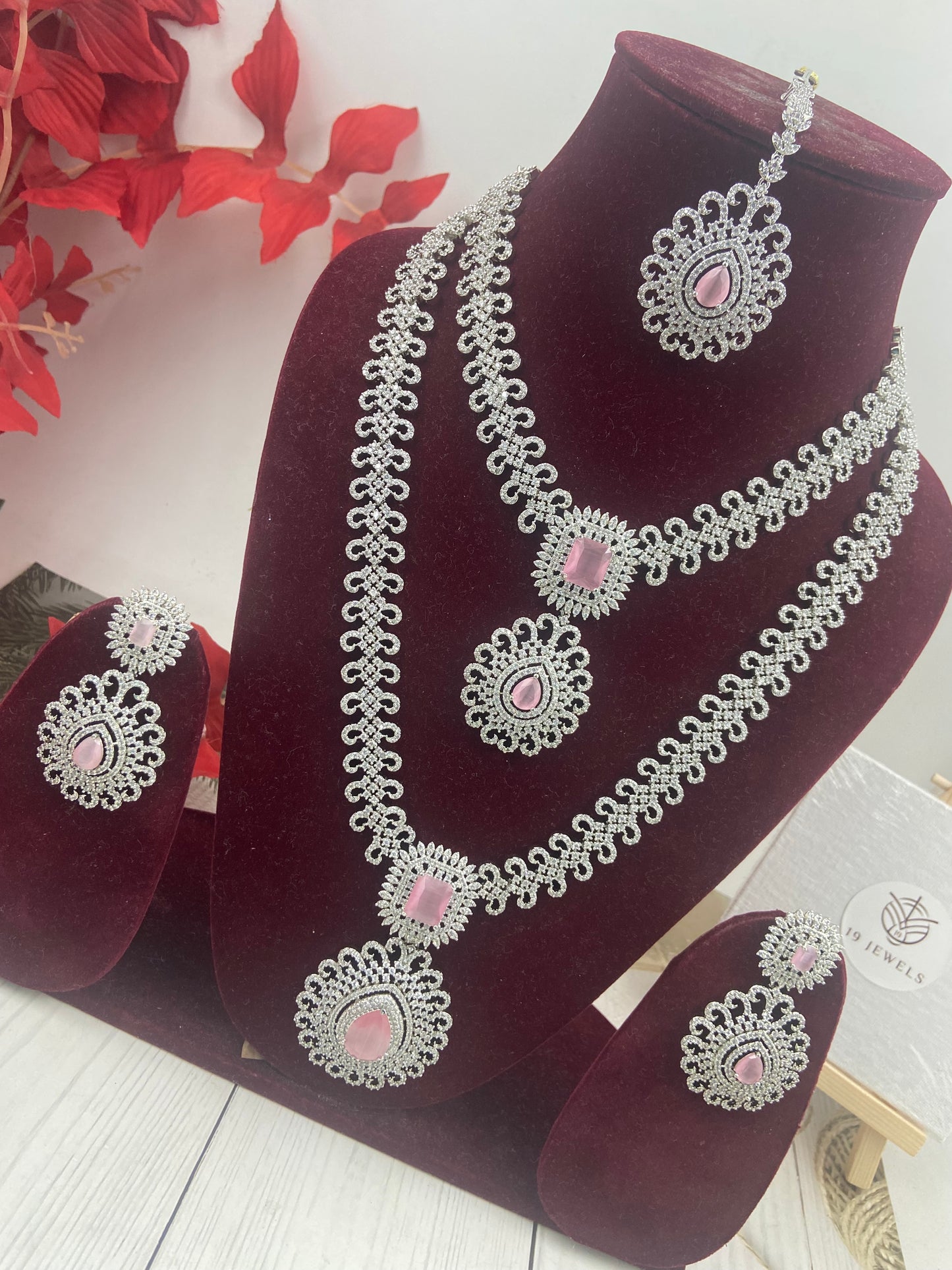 Ad semi bridal jewellery set Sb247