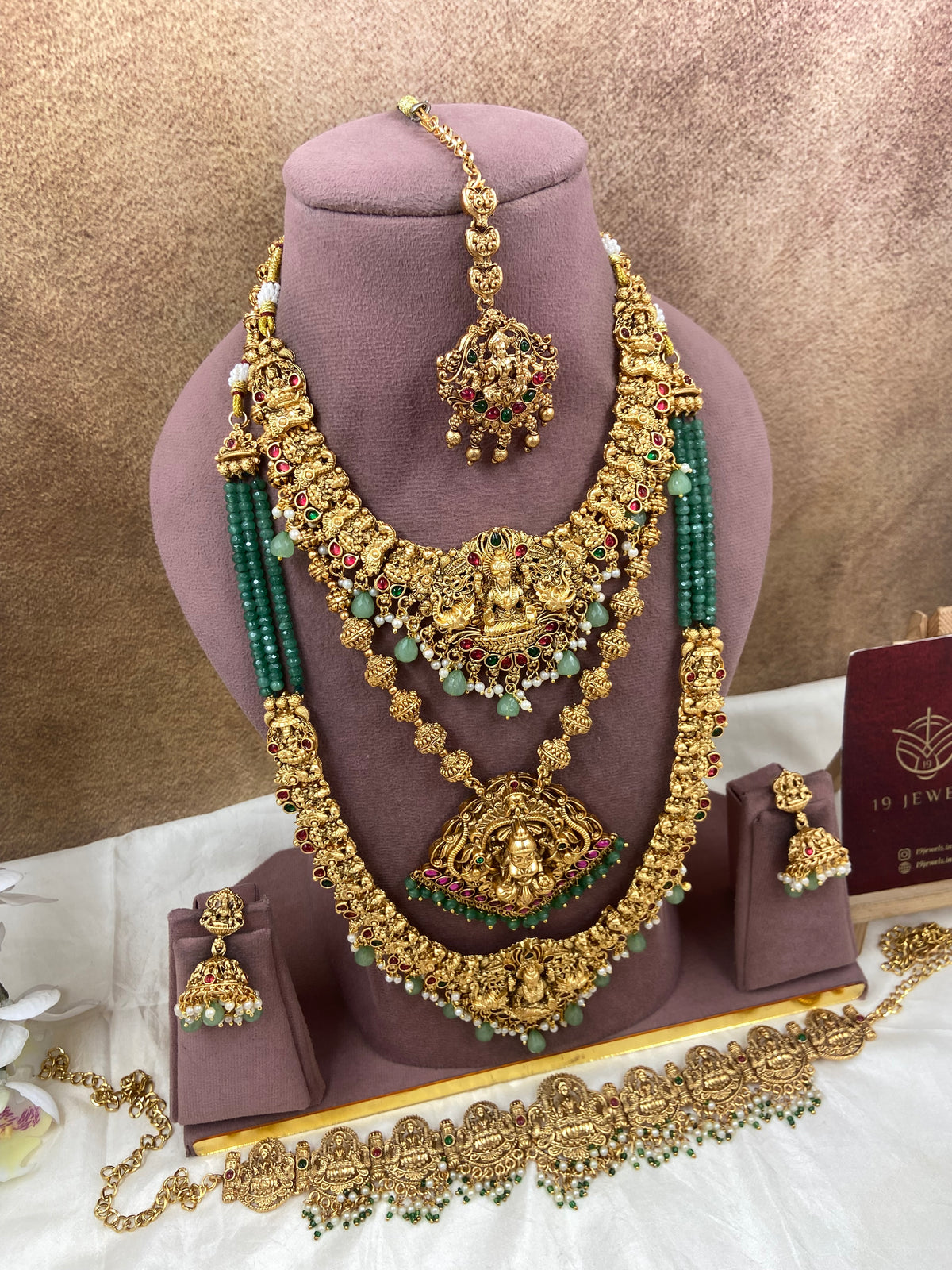 Semi bridal jewellery Sb811