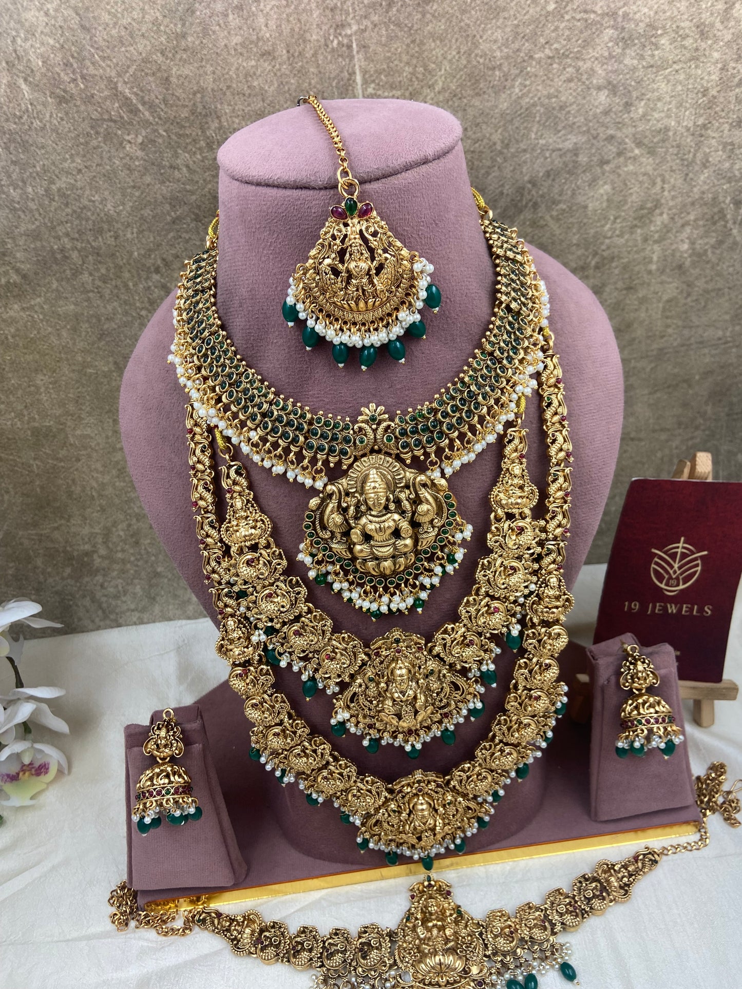 Semi bridal jewellery Sb652