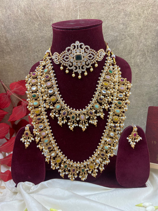 Combo haram necklace set Sb556