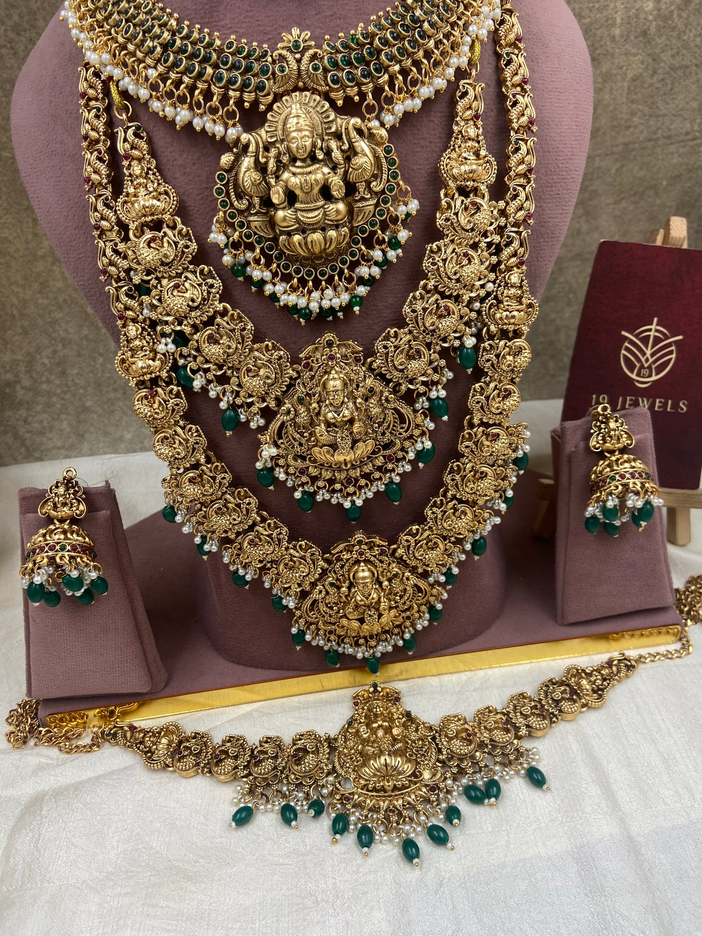 Semi bridal jewellery Sb652