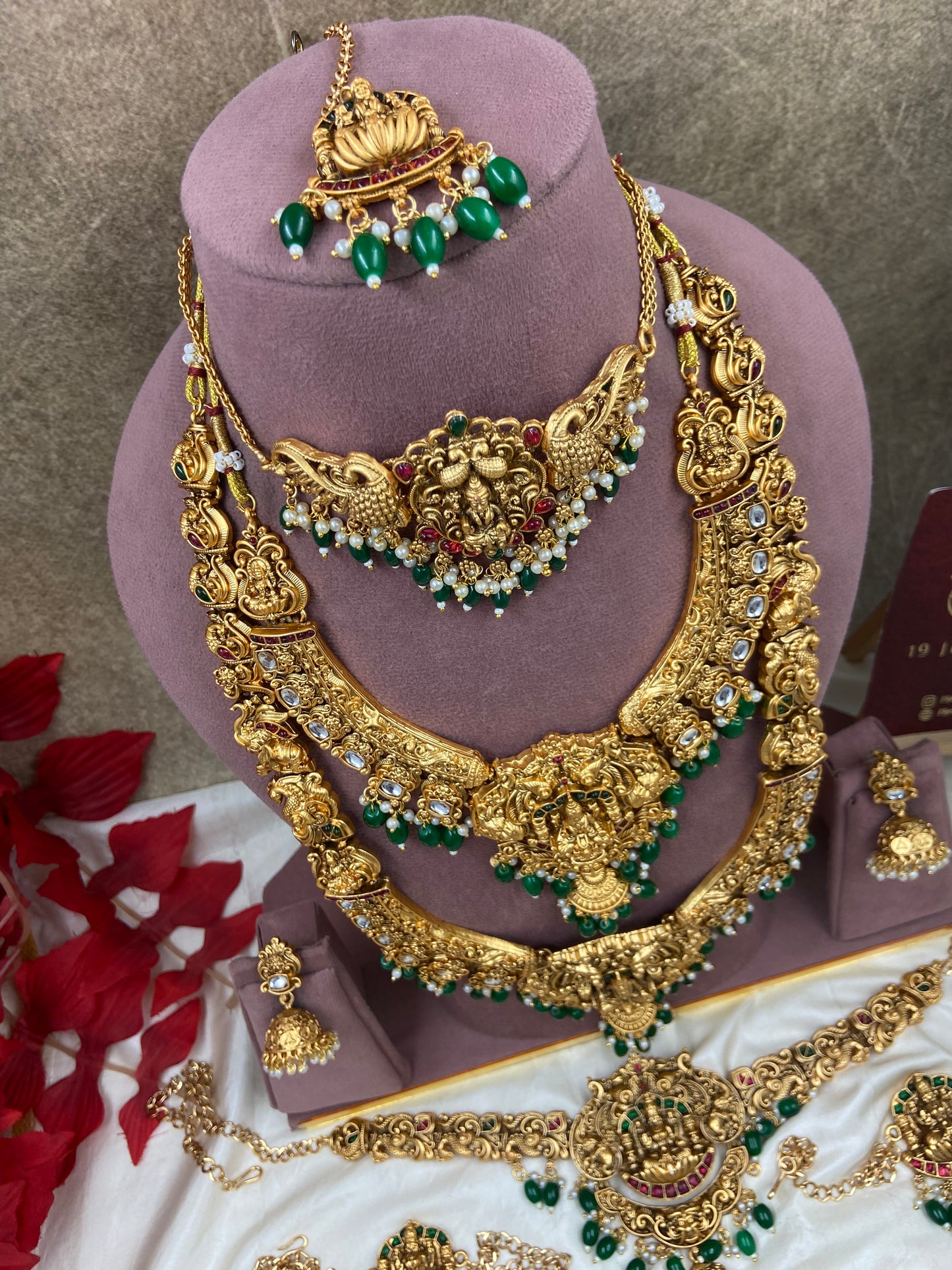 Lakshmi full bridal jewellery Br197