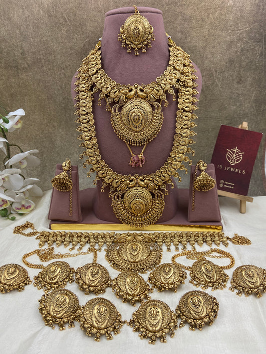 Non idol full bridal jewellery Br219