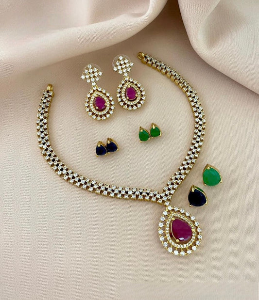 Interchangeable necklace N514
