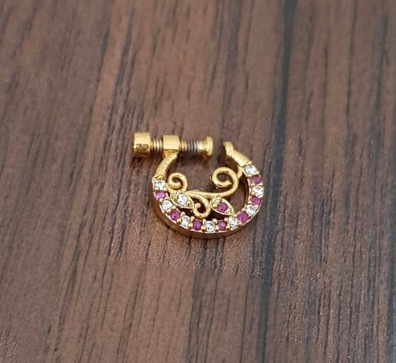 Screwed nose pin 005