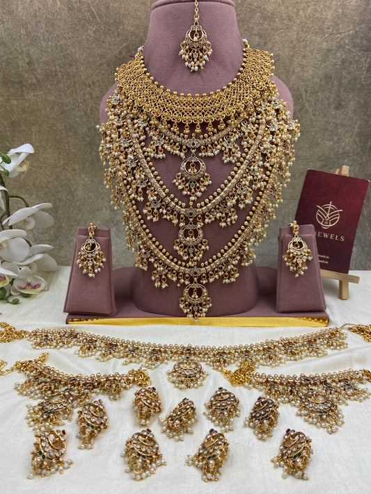 Gutapussalu full bridal jewellery Br216