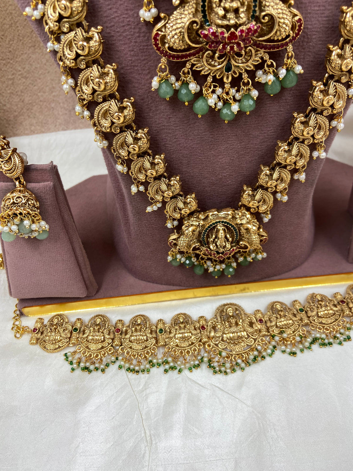 3d semi bridal jewellery Sb492-D3-H6